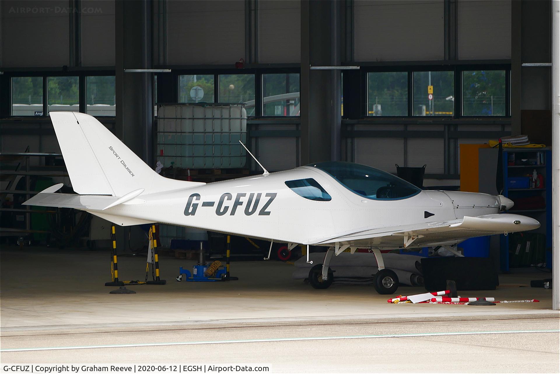 G-CFUZ, 2009 CZAW SportCruiser C/N PFA 338-14664, Parked at Norwich.