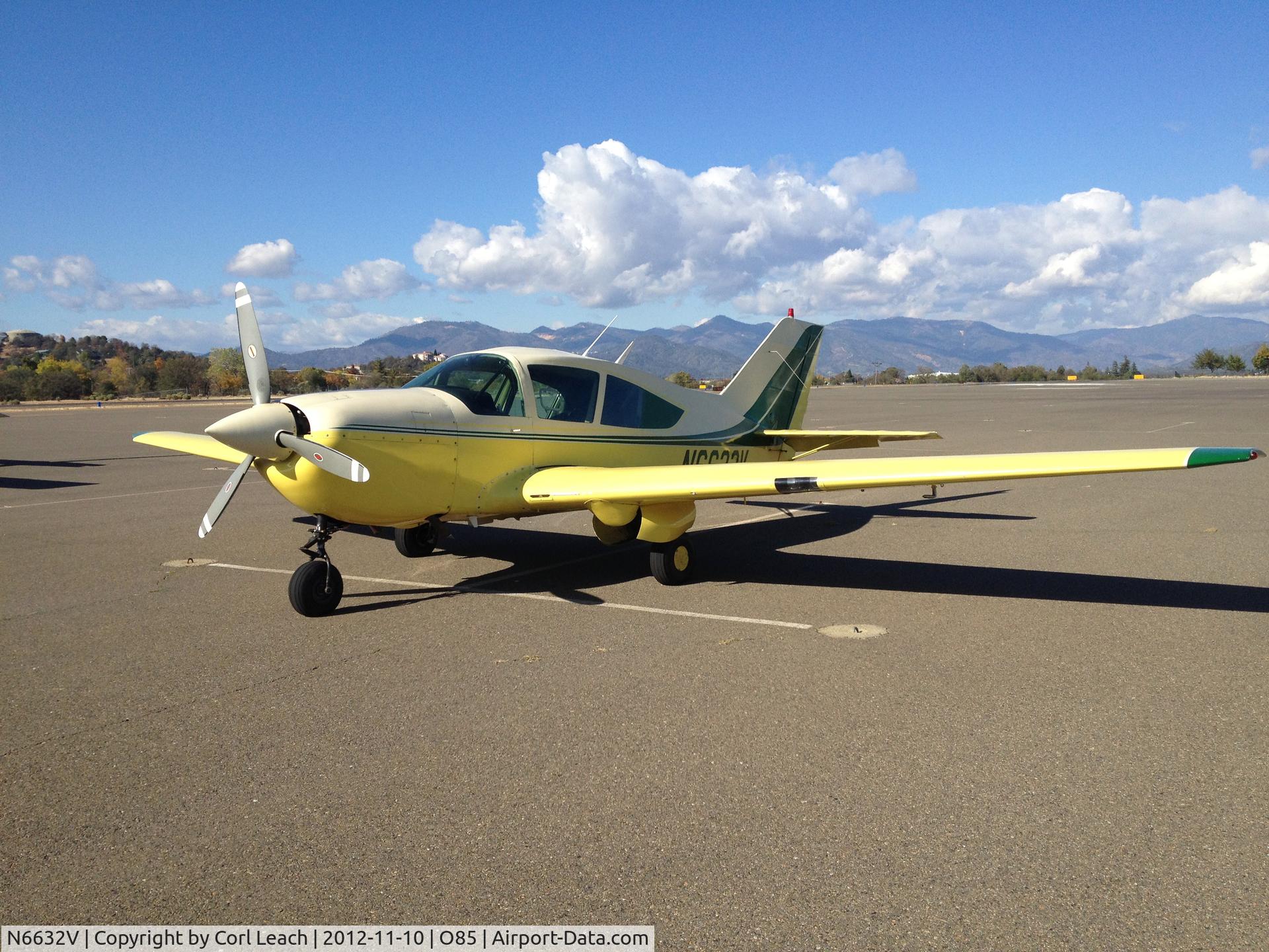 N6632V, 1970 Bellanca 17-30A Viking C/N 30300, N6632V on the ramp at Redding, CA (Benton Airport)
