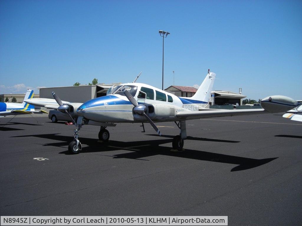 N8945Z, 1962 Cessna 310G C/N 310G0045, Currently not flying ... owned by Sacramento City College for use in its Aviation Maintenance Technician training program at McClellan Airpark (KMCC)