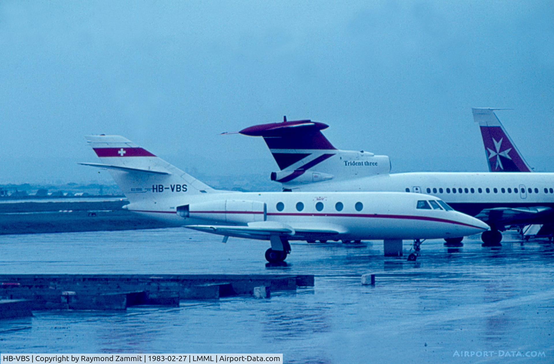 HB-VBS, 1966 Dassault Falcon 20 C/N 55, Dassault Facon 20 HB-VBS Aeroleasing