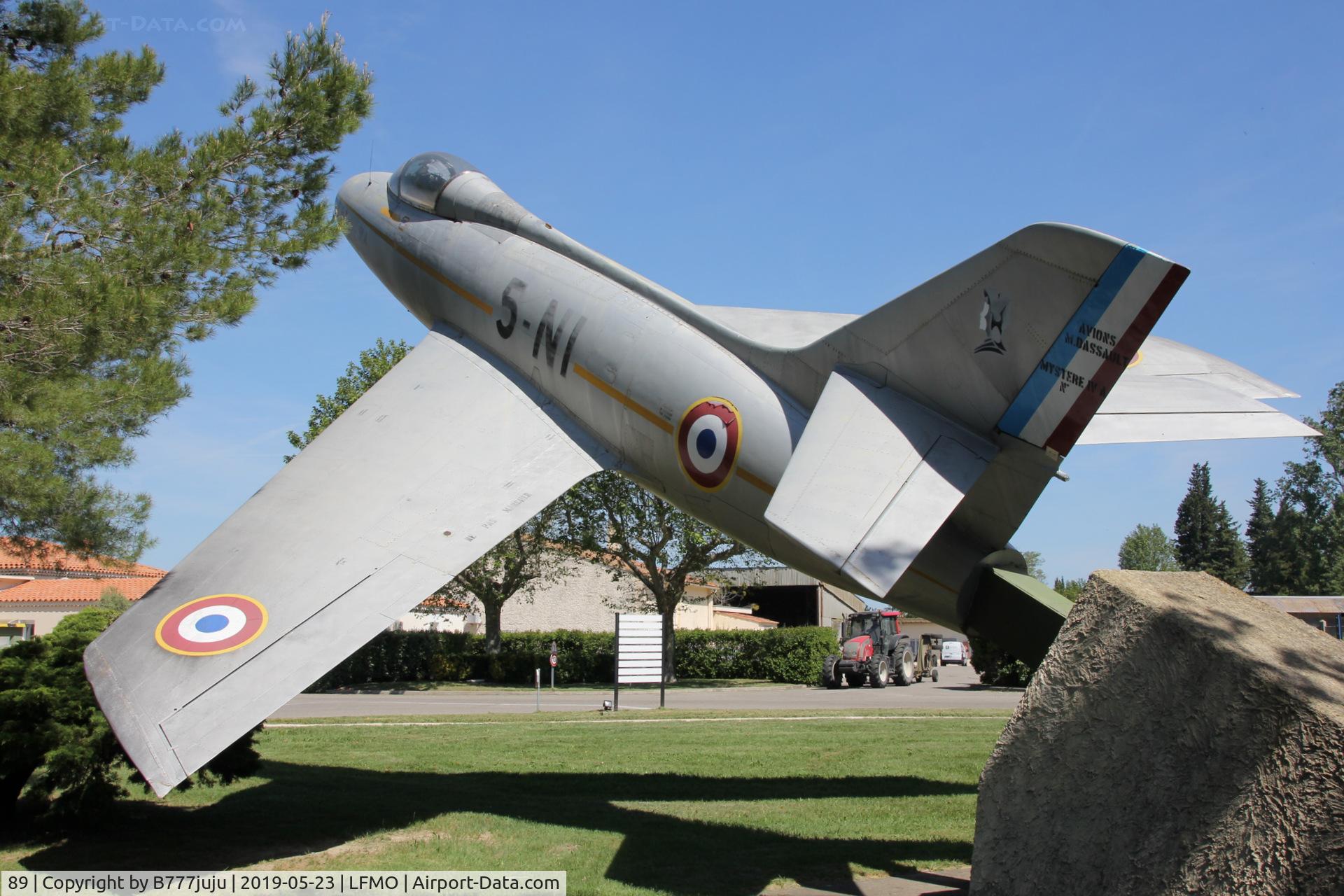 89, Dassault Mystere IVA C/N 89, at Orange AB