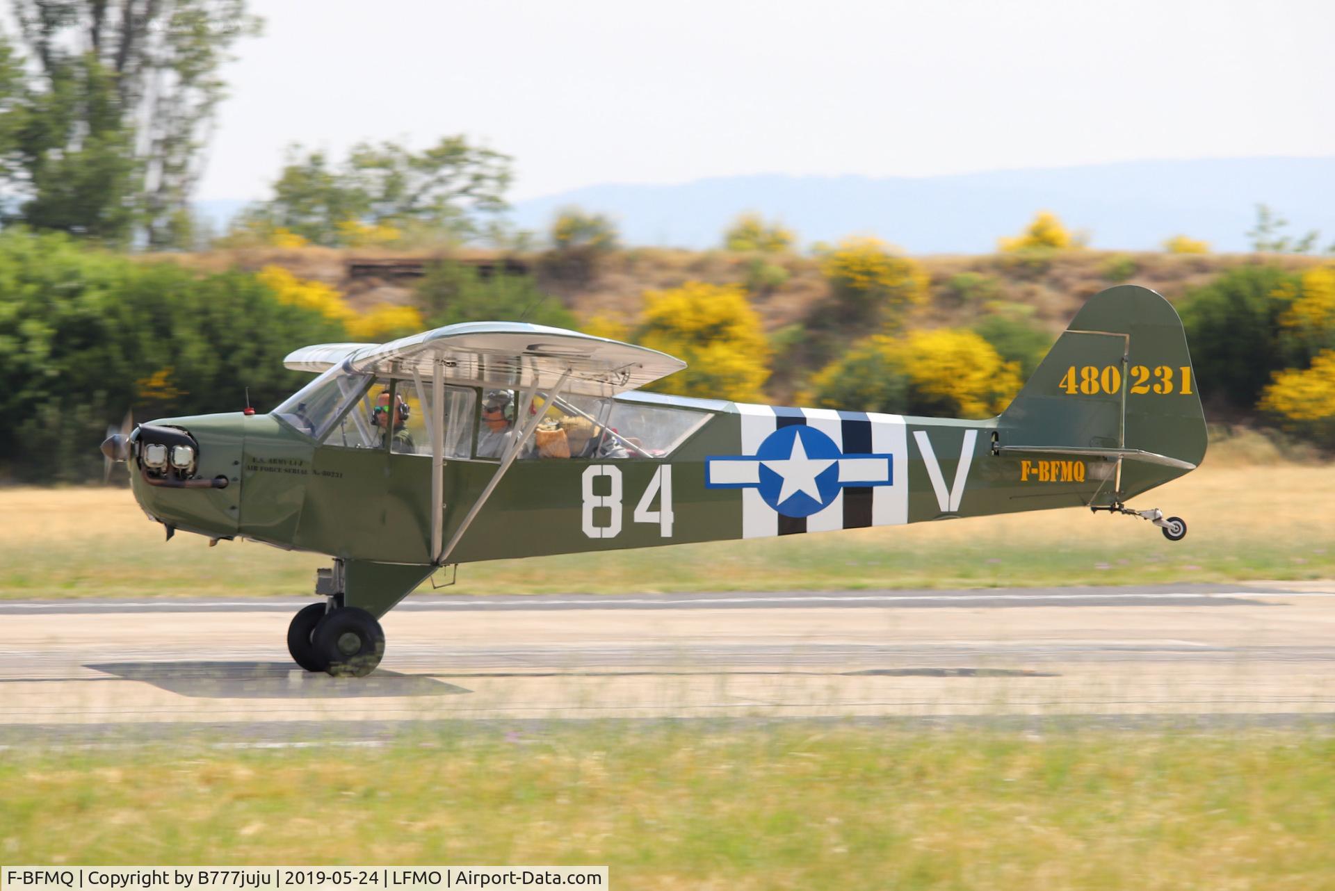 F-BFMQ, 1944 Piper L-4J Grasshopper (J3C-65D) C/N 12527, at Orange Airshow