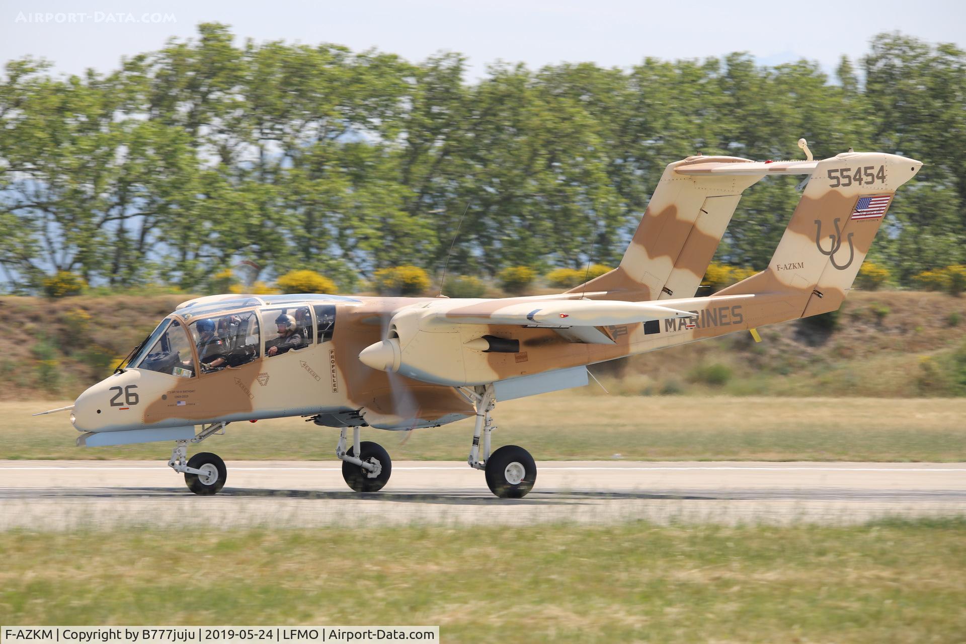 F-AZKM, 1971 North American OV-10B Bronco C/N 338-9 (305-65), at Orange Airshow