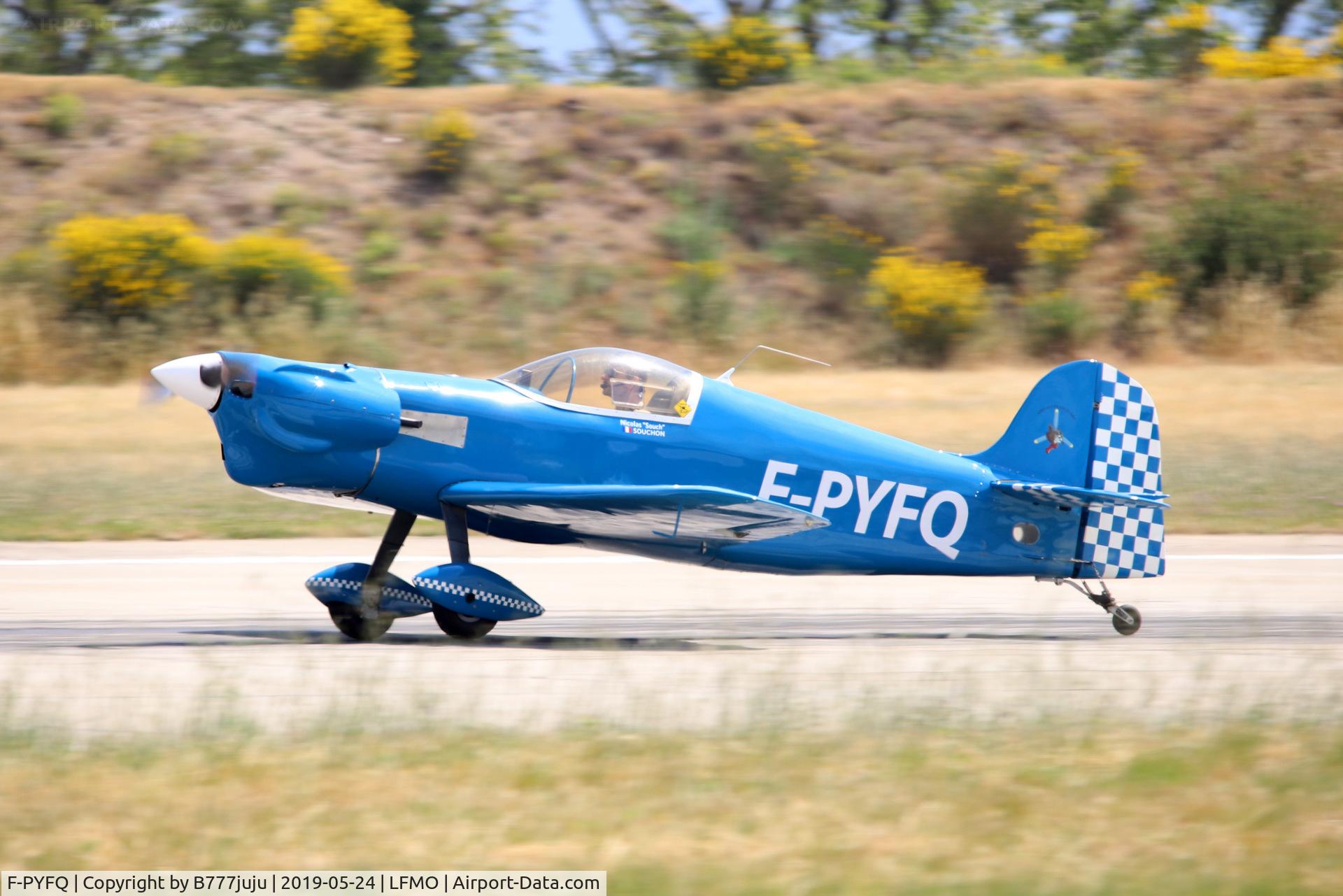 F-PYFQ, 1979 Max Plan MP.205 Busard C/N 17, at Orange Airshow