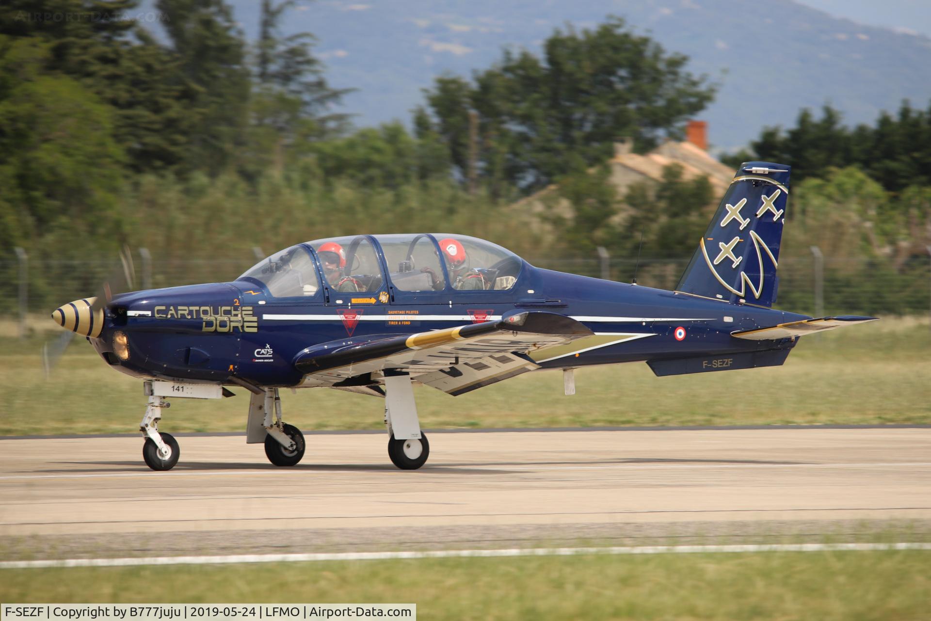 F-SEZF, Socata TB-30 Epsilon C/N 141, at Orange Airshow