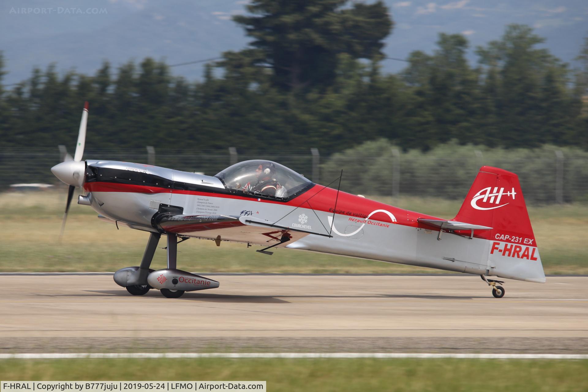 F-HRAL, Mudry CAP-231EX C/N 04, at Orange Airshow