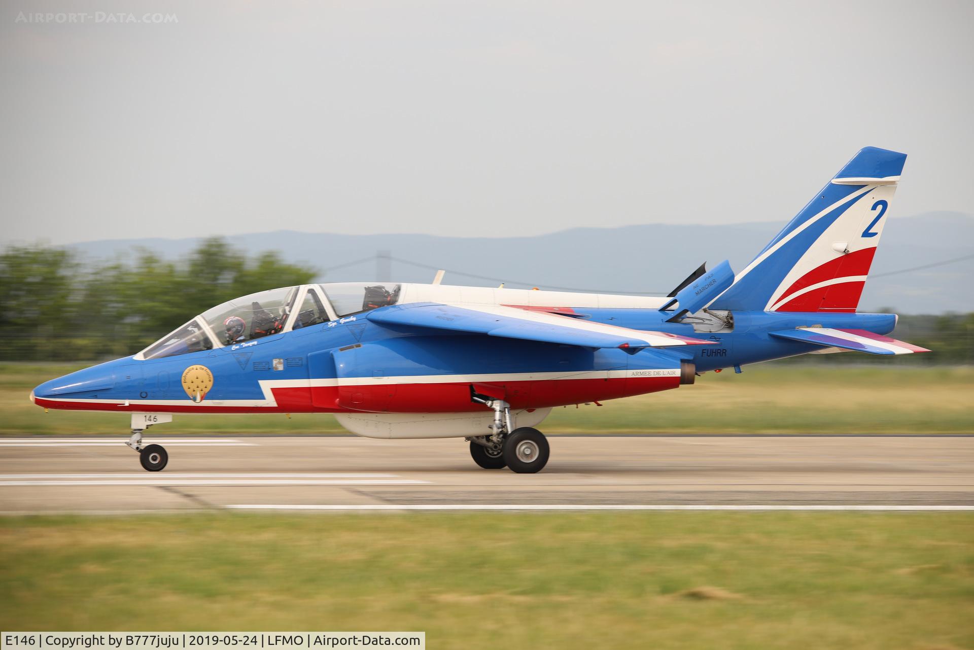 E146, Dassault-Dornier Alpha Jet E C/N E146, at Orange Airshow
