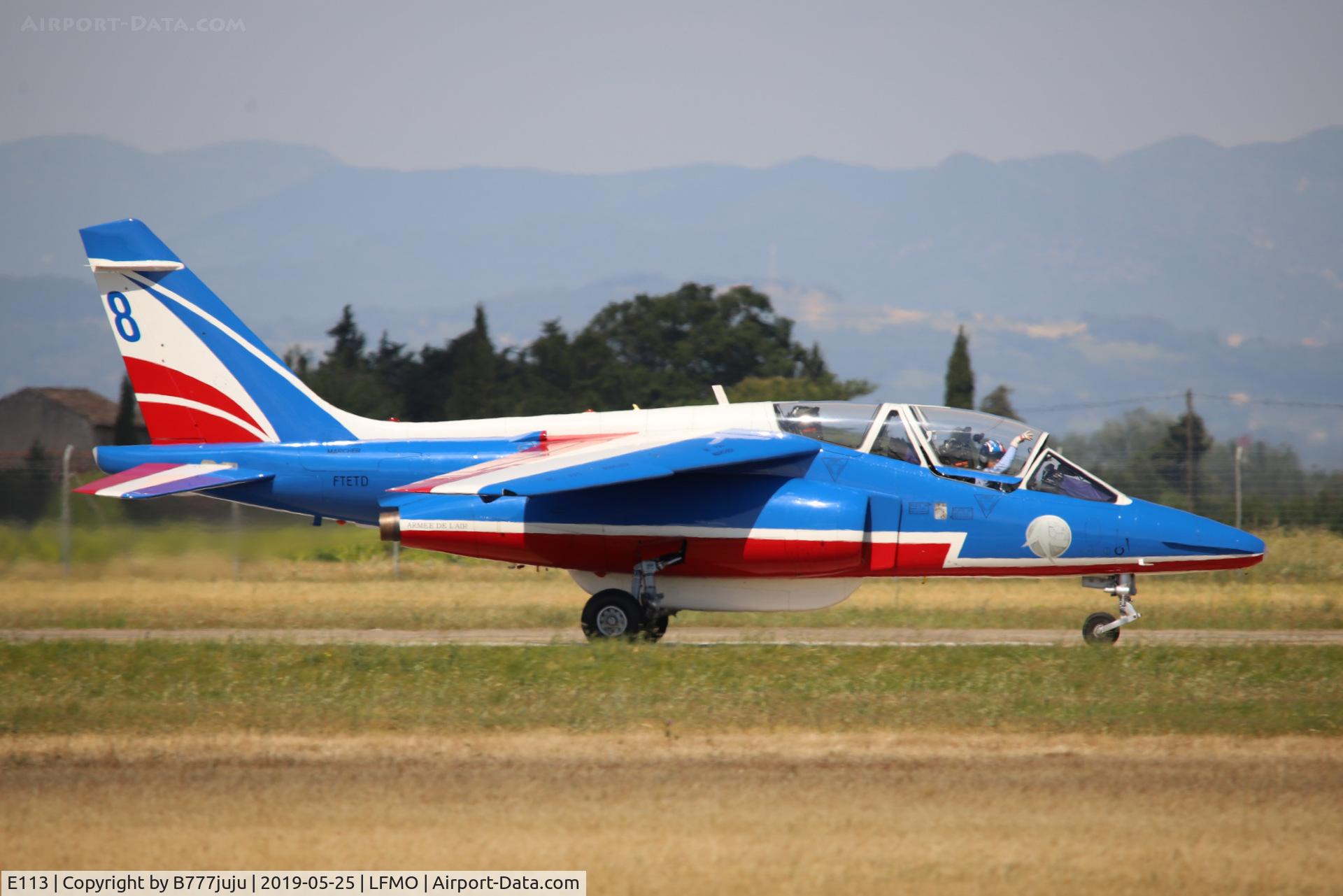 E113, Dassault-Dornier Alpha Jet E C/N E113, at Orange Airshow