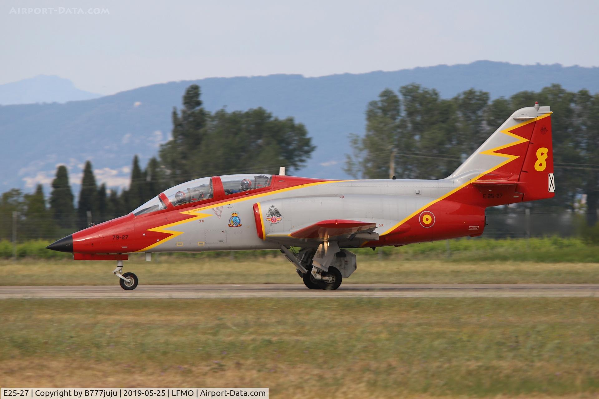 E25-27, CASA C-101EB Aviojet C/N EB01-27-027, at Orange Airshow