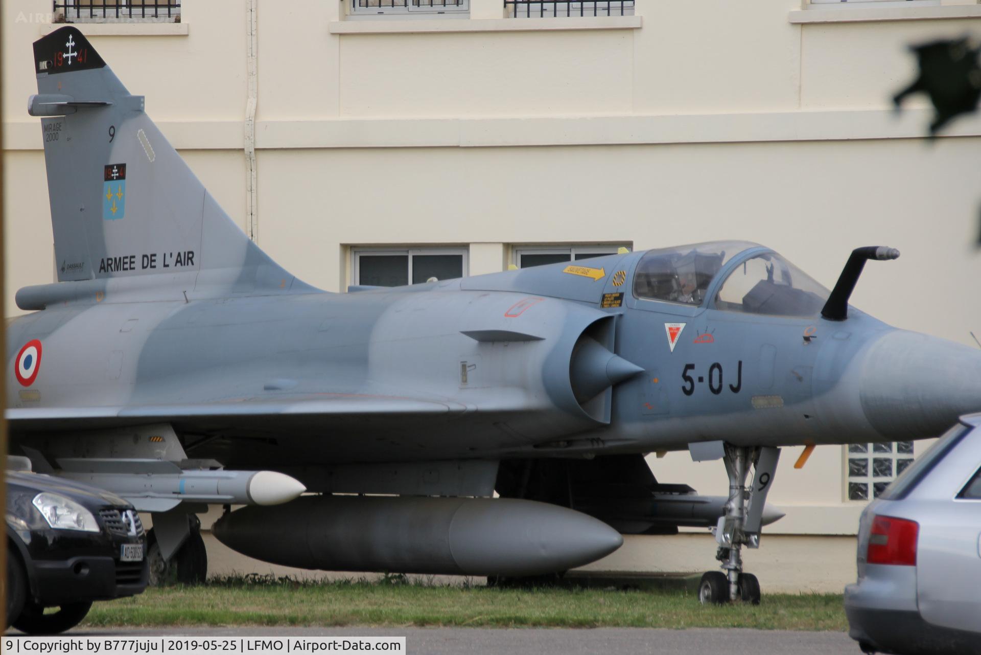 9, 1984 Dassault Mirage 2000C C/N 9, at Orange Airshow
preserved inside AB