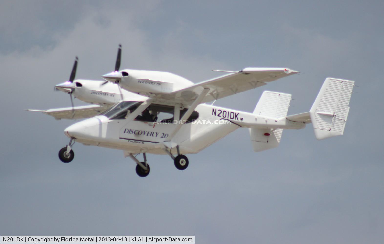 N201DK, 2012 Discovery Aviation 201 C/N A-33-00-005, SNF 2013