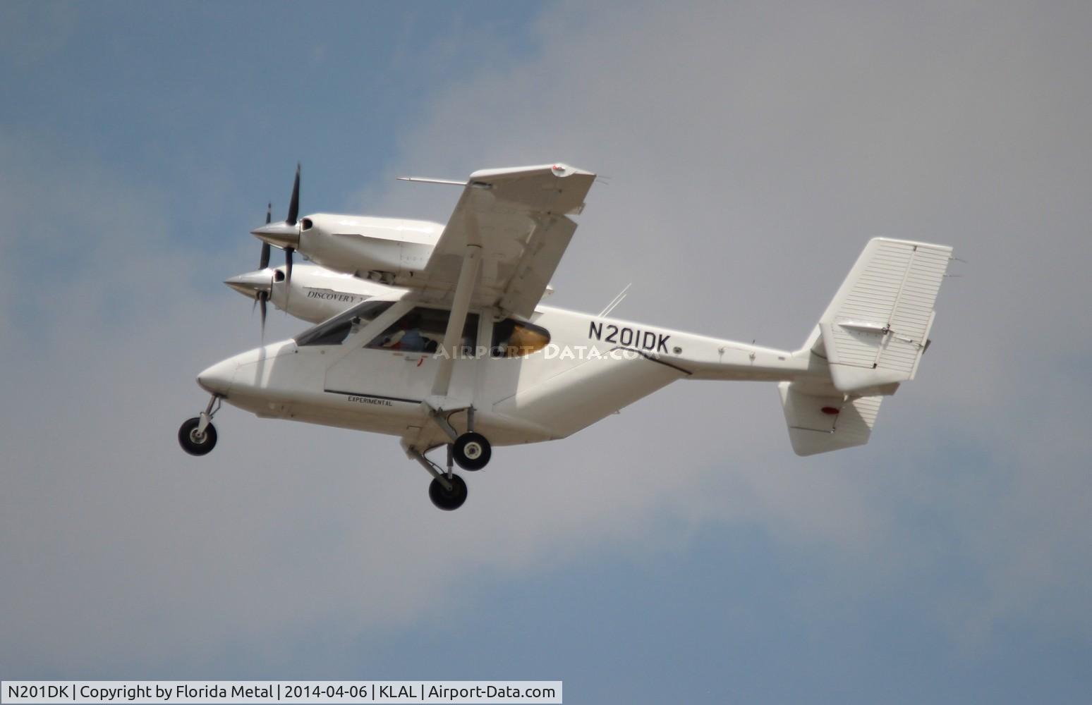 N201DK, 2012 Discovery Aviation 201 C/N A-33-00-005, SNF 2014