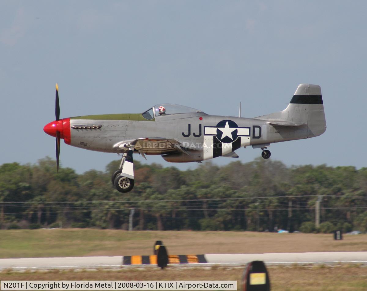 N201F, 1944 North American P-51D Mustang C/N 44-84933N, TICO 2008