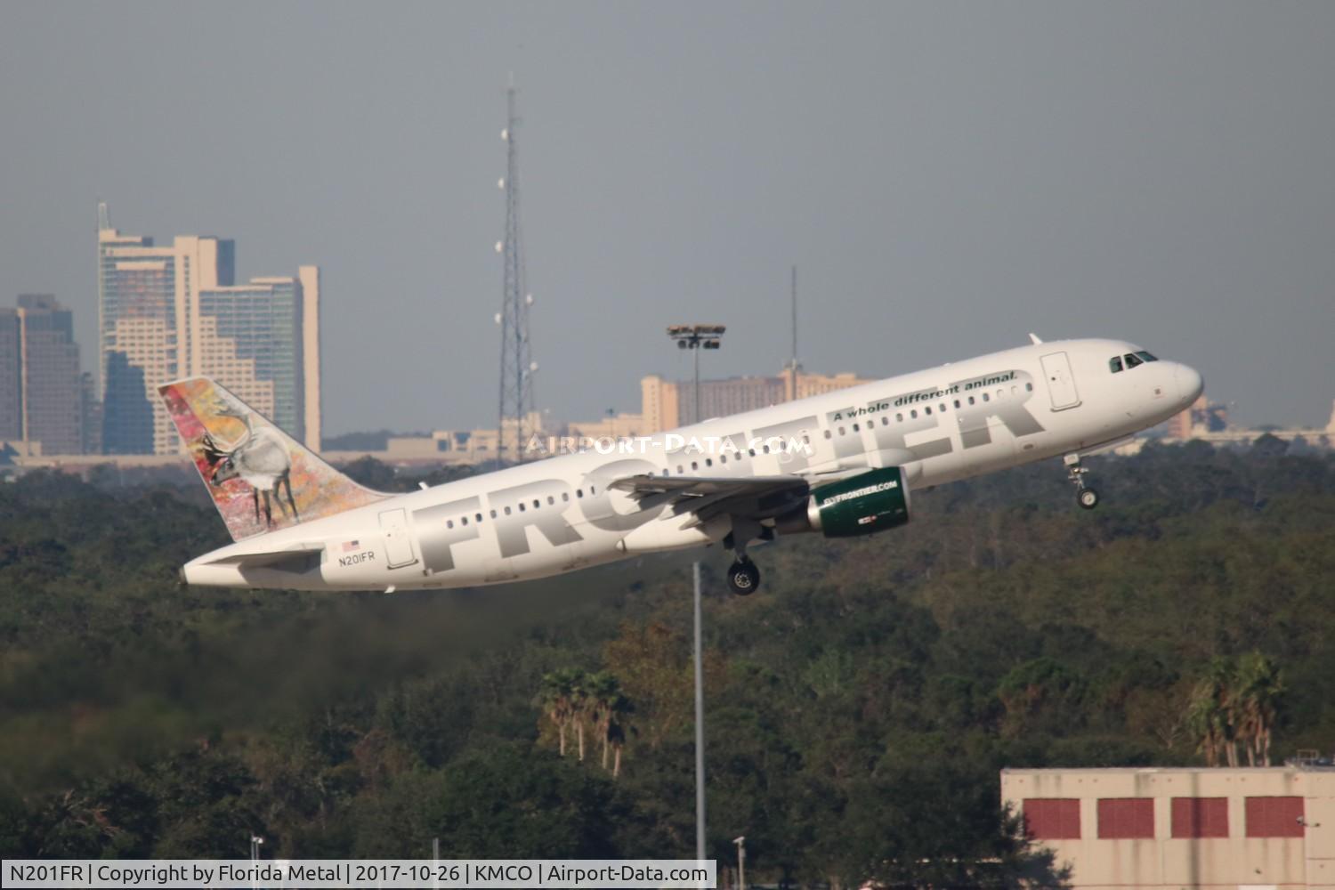 N201FR, 2008 Airbus A320-214 C/N 3389, MCO 2017