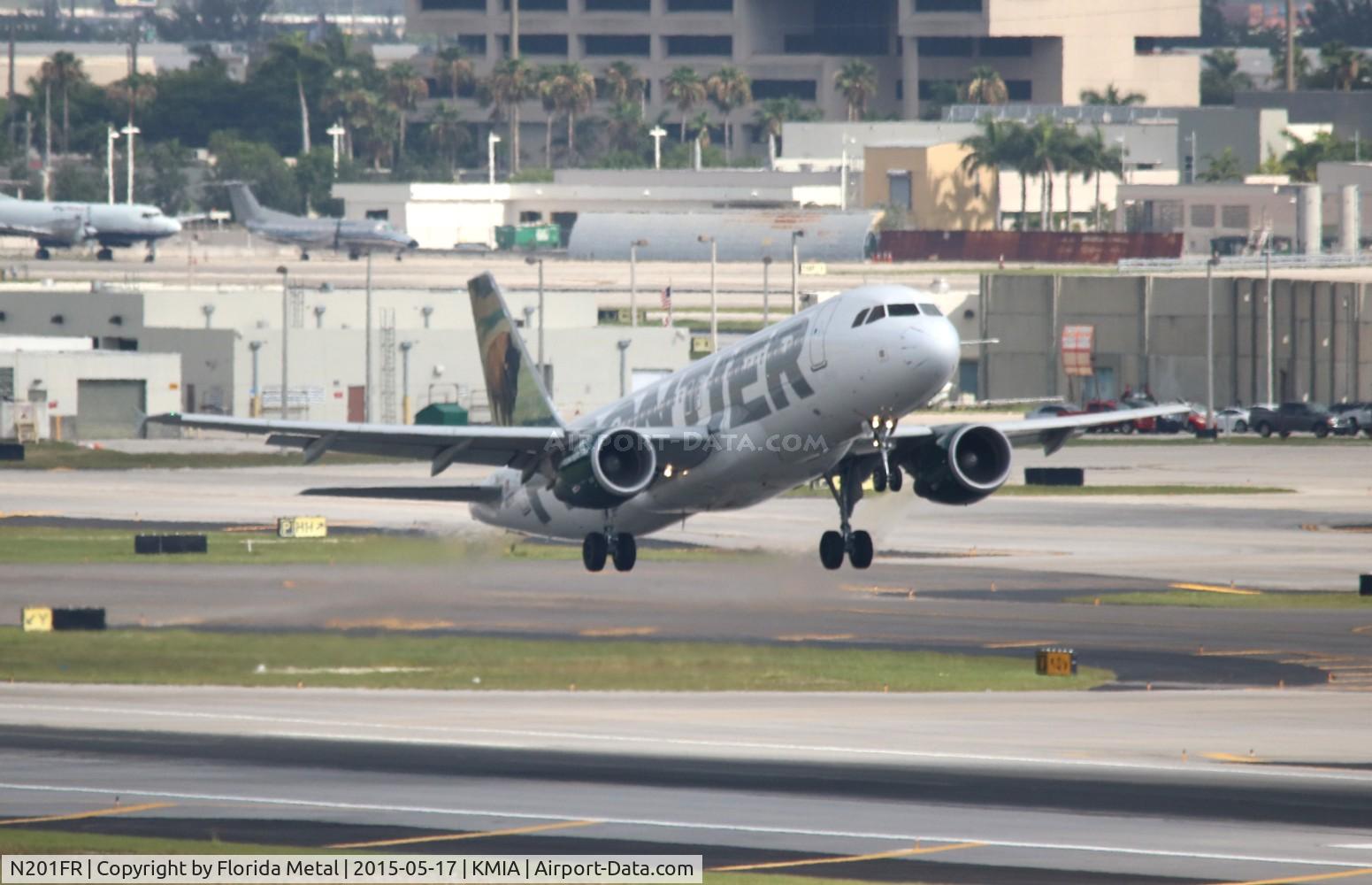 N201FR, 2008 Airbus A320-214 C/N 3389, MIA 2015