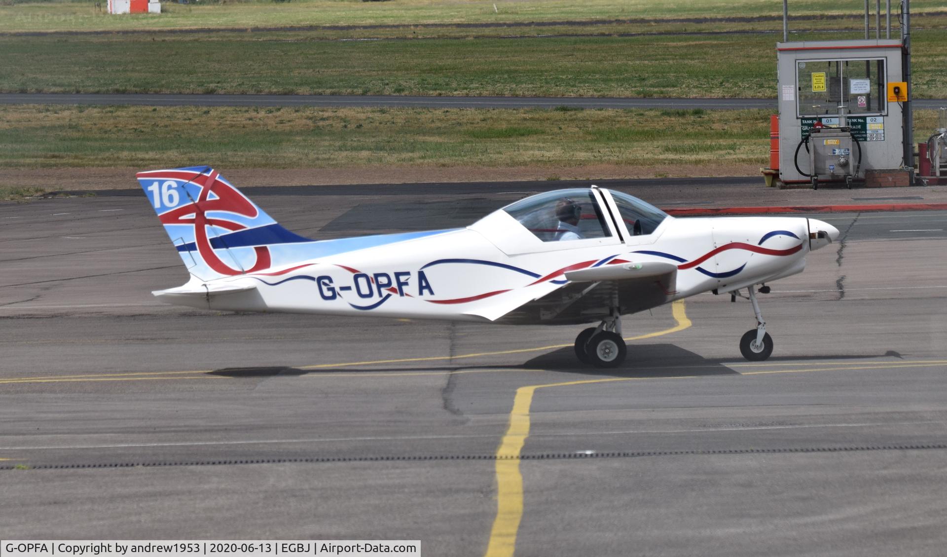 G-OPFA, 2004 Alpi Aviation Pioneer 300 C/N PFA 330-14298, G-OPFA at Gloucestershire Airport.