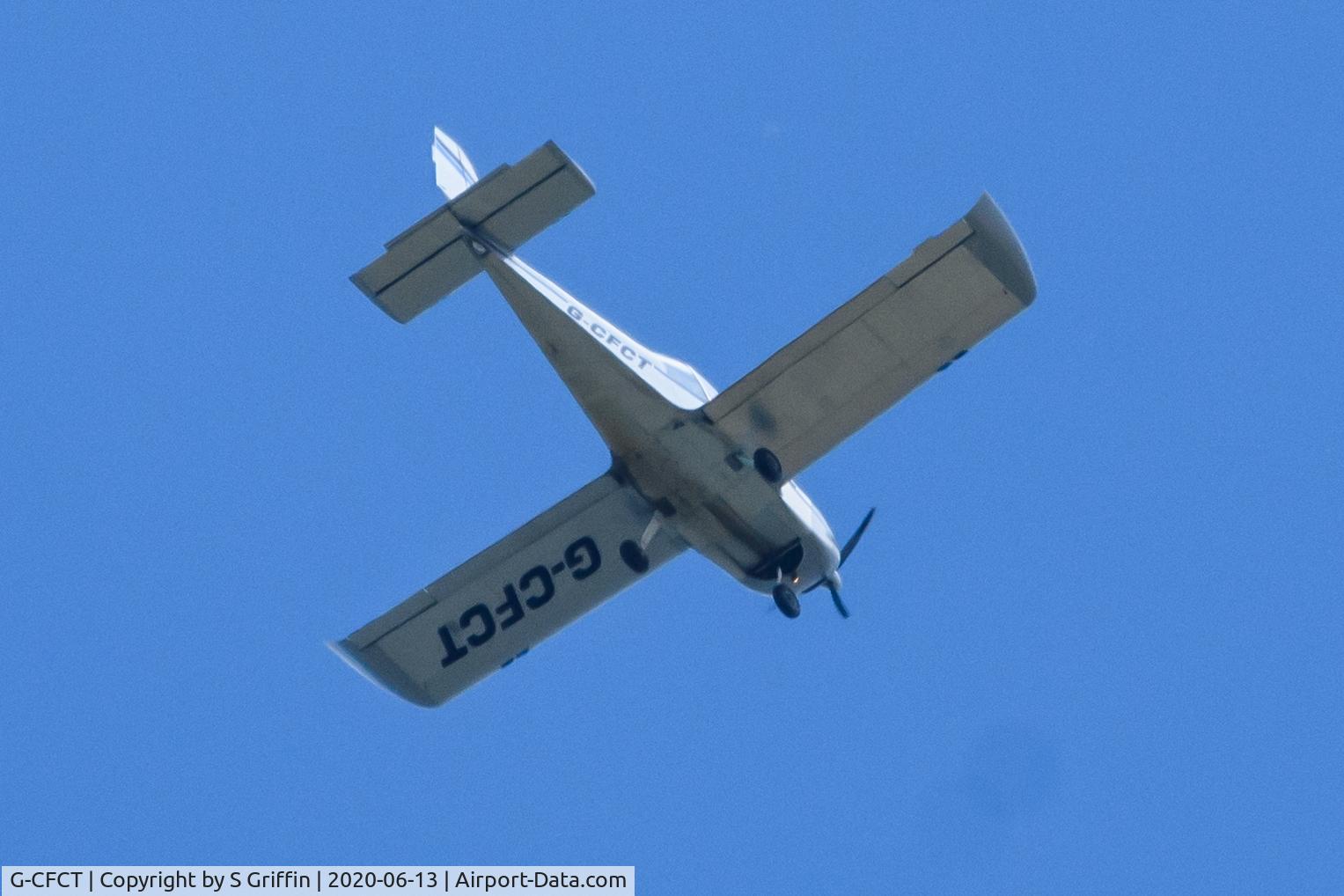 G-CFCT, 2008 Cosmik EV-97 TeamEurostar UK C/N 3208, Over North West Norfolk, England.