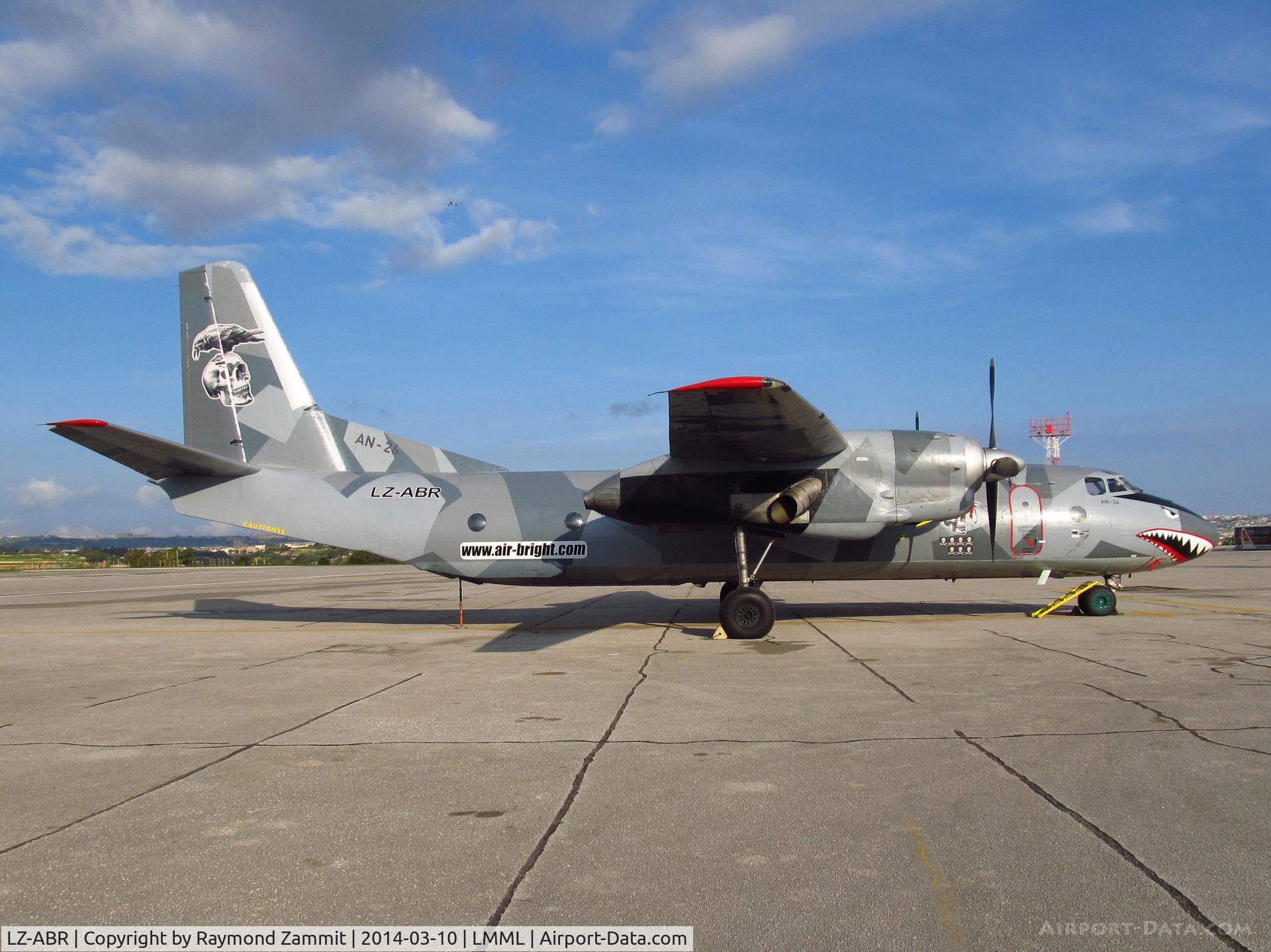 LZ-ABR, 1984 Antonov An-26B C/N 13905, Antonov An-26B LZ-ABR Air Bright