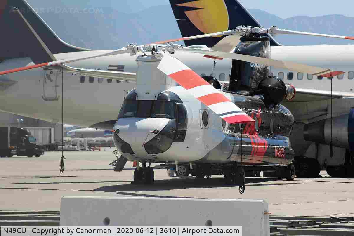 N49CU, 1993 Boeing CH-47D C/N 93-0934 (M.3641), Fresh color scheme and waiting call out