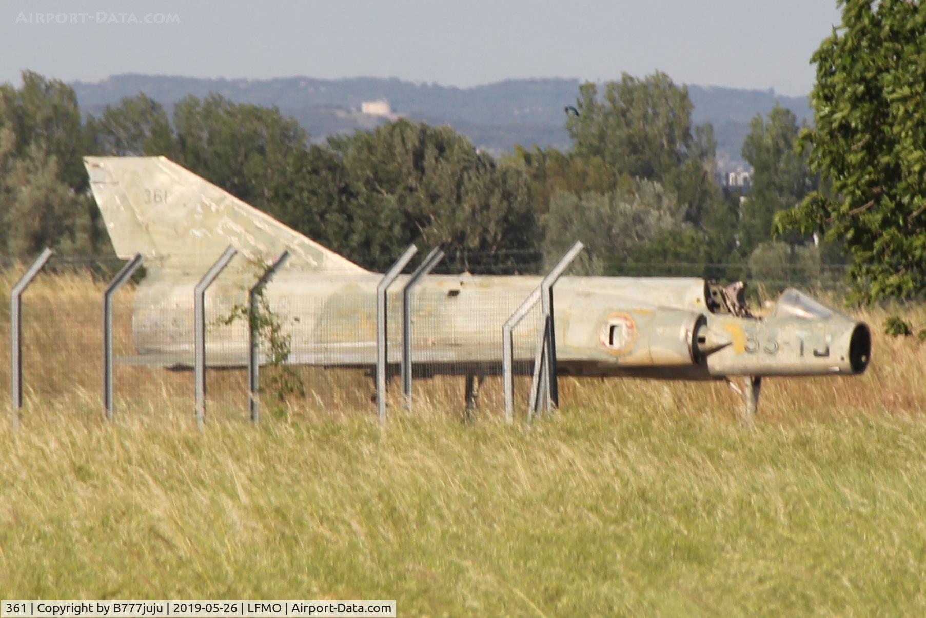 361, Dassault Mirage IIIRD C/N 361, at Orange Airshow