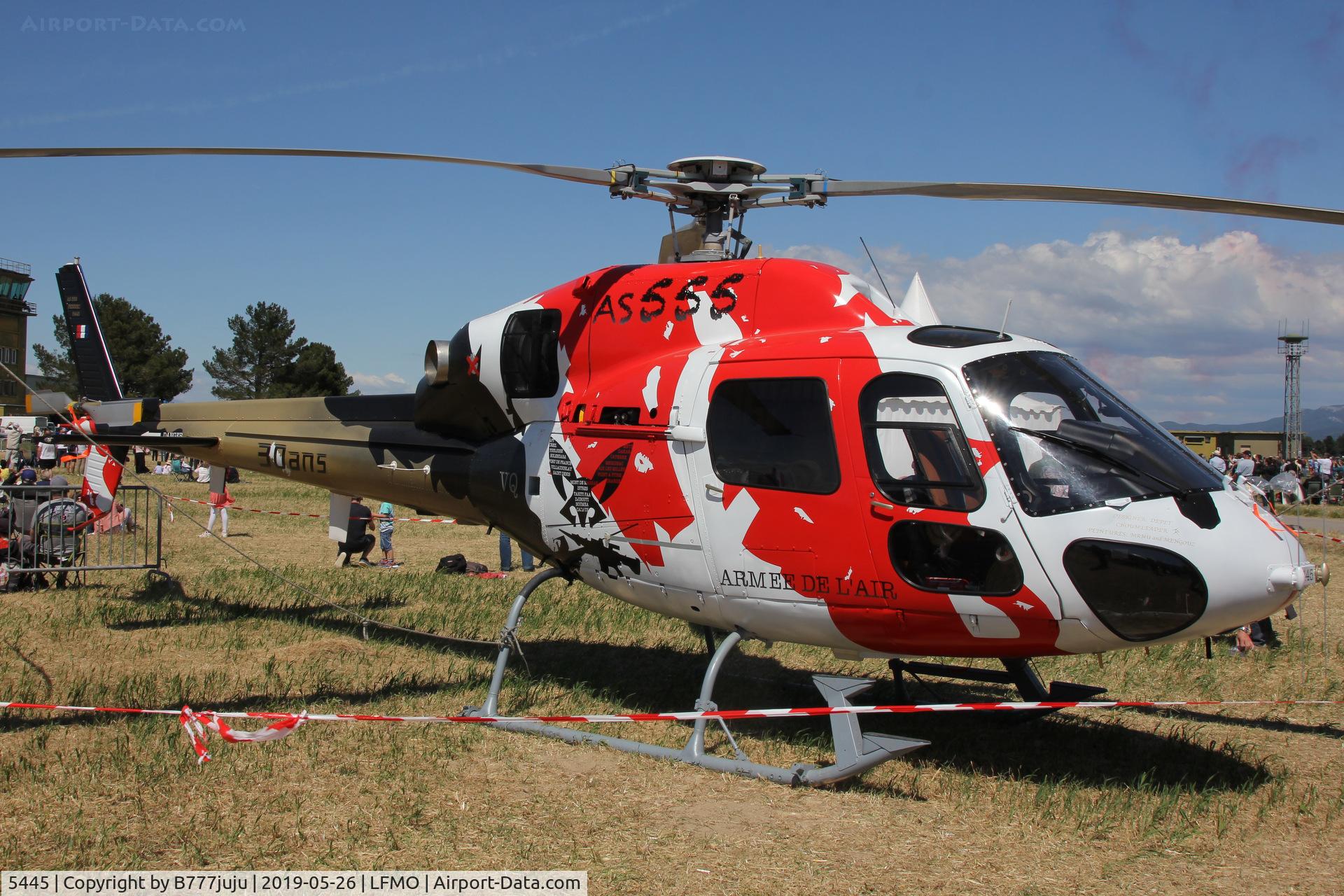 5445, Aérospatiale AS-555AN Fennec C/N 5445, at Orange Airshow