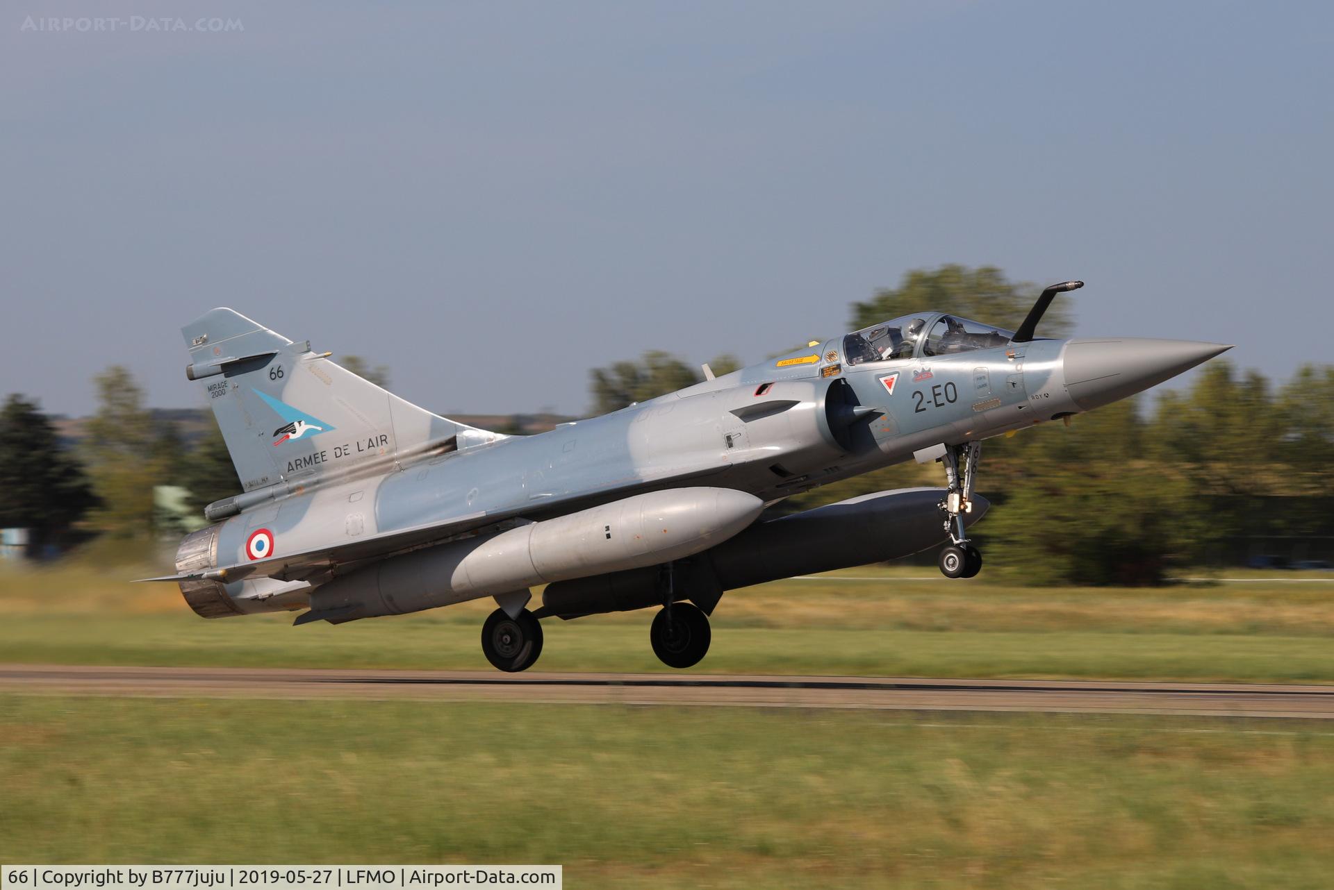 66, Dassault Mirage 2000-5F C/N 292, at Orange