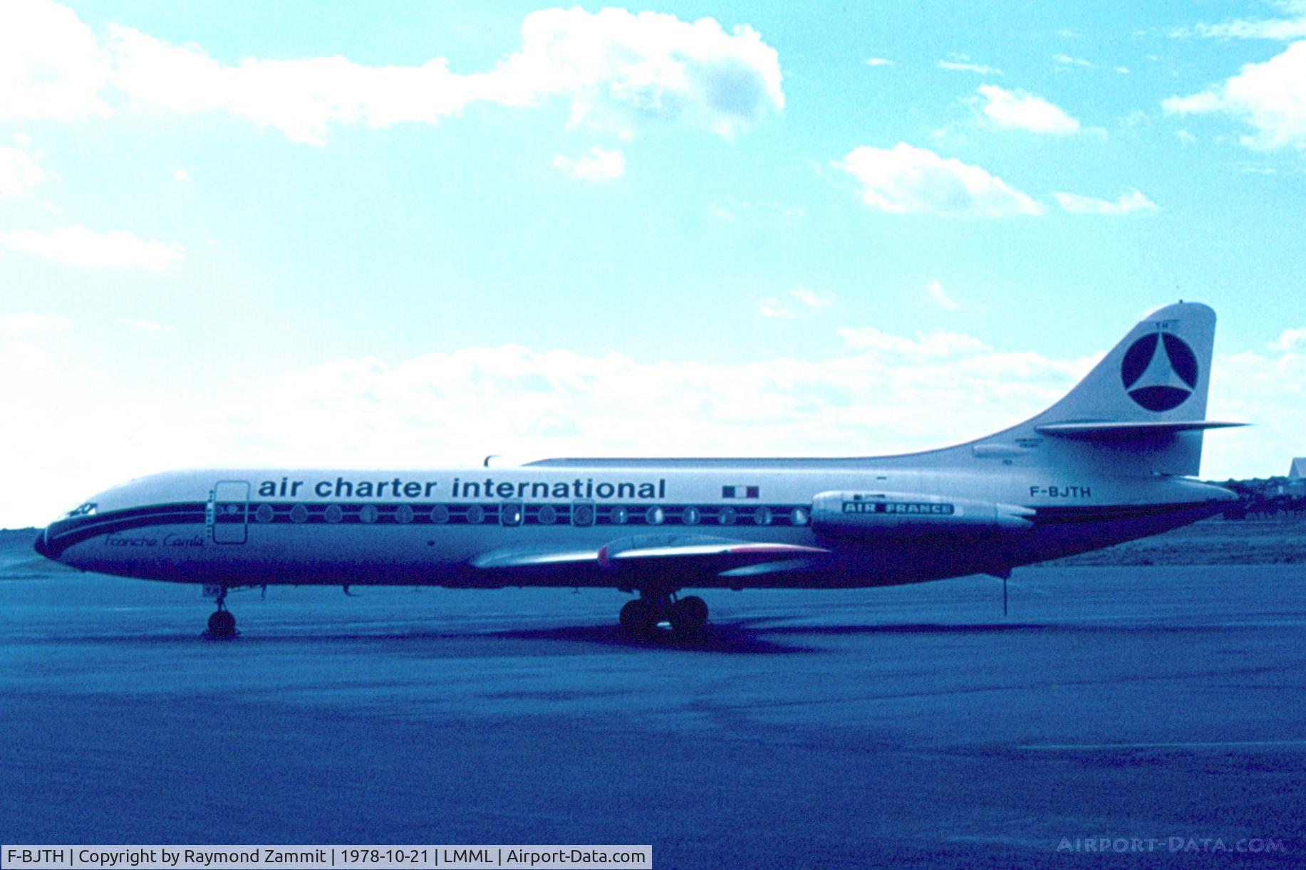F-BJTH, 1962 Sud Aviation SE-210 Caravelle III C/N 124, Sud Aviation SE210 Caravelle F-BJTH Air Charter International