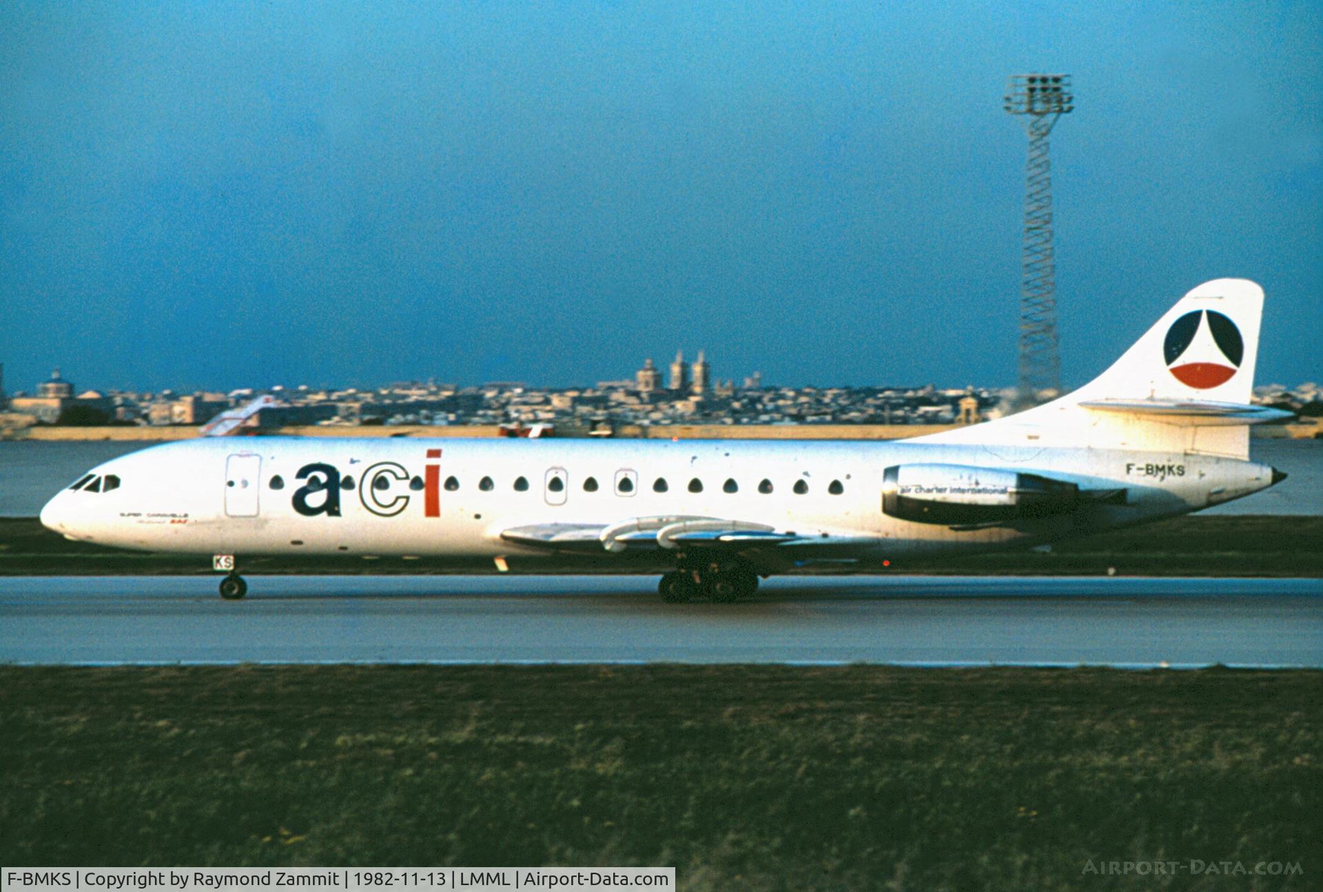 F-BMKS, 1964 Sud Aviation SE-210 Caravelle 10B3 Super B C/N 181, Sud Aviation SE-210 Caravelle F-BMKS Air Charter Intarnational