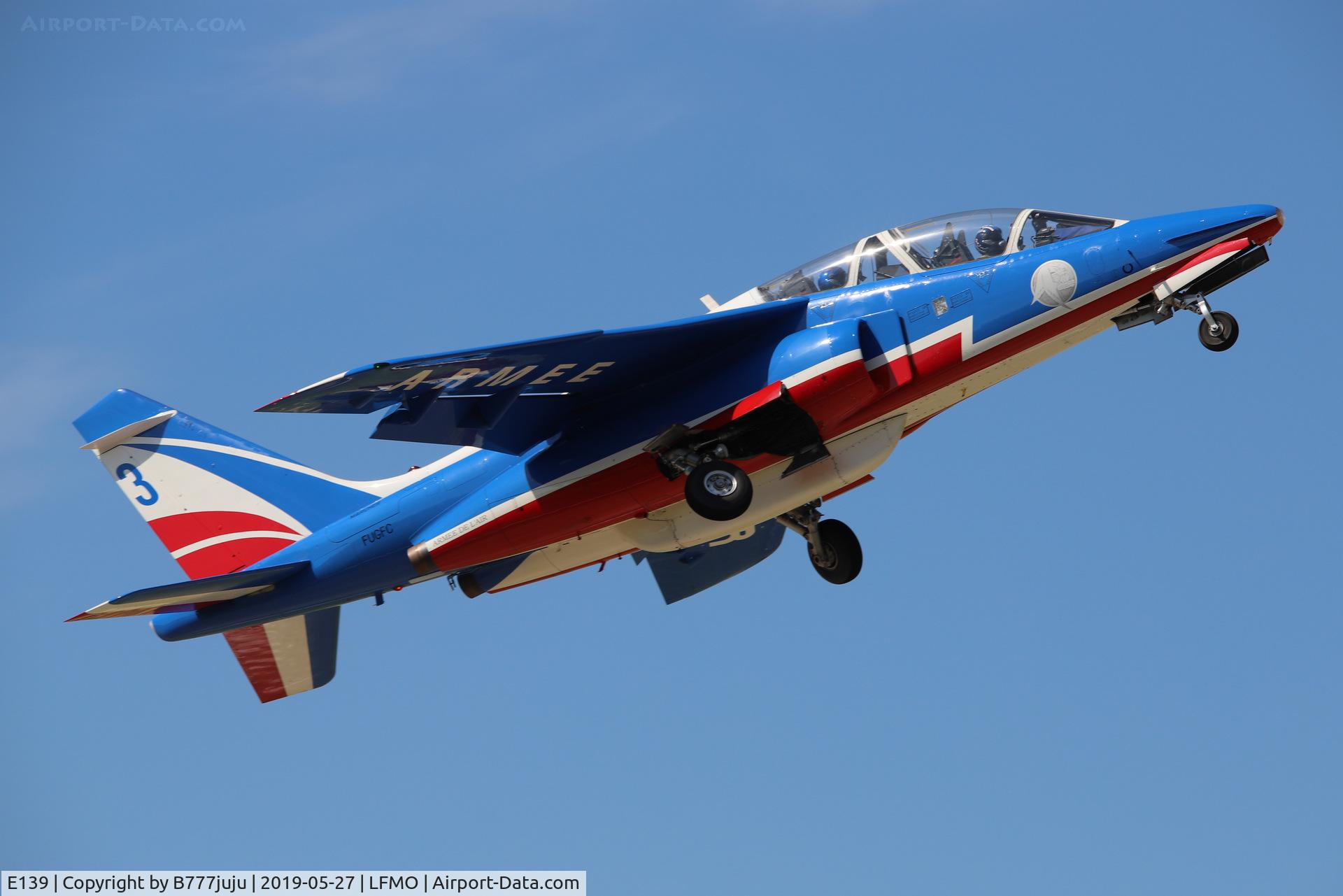 E139, Dassault-Dornier Alpha Jet E C/N E139, at Orange