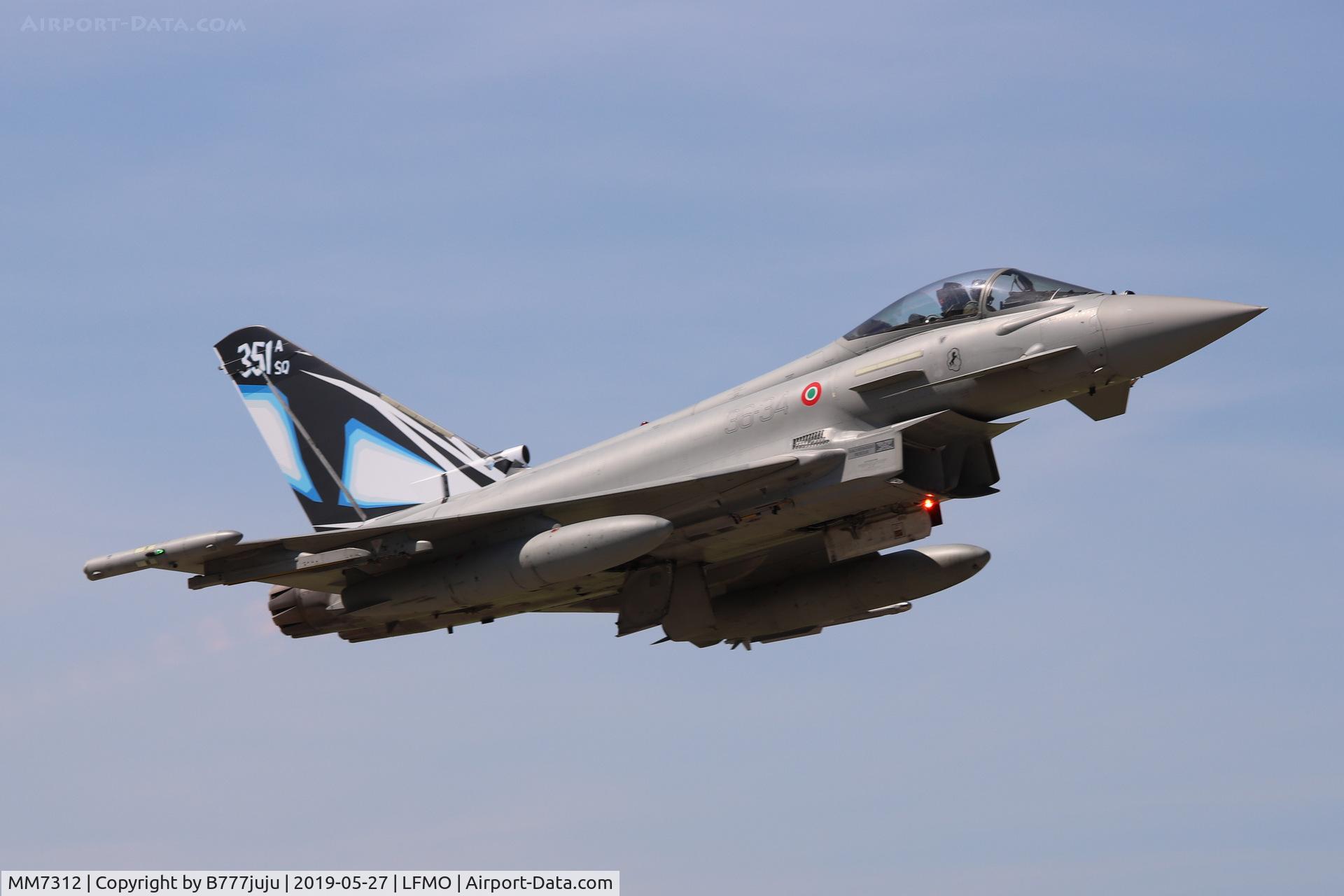 MM7312, Eurofighter EF-2000 Typhoon S C/N IS044, at Orange