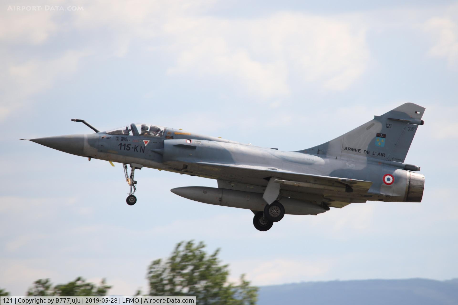 121, Dassault Mirage 2000C C/N 399, at Orange