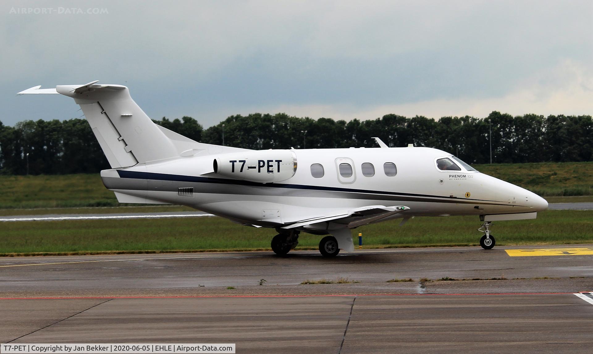 T7-PET, 2013 Embraer EMB-500 Phenom 100 C/N 50000306, Lelystad Airport