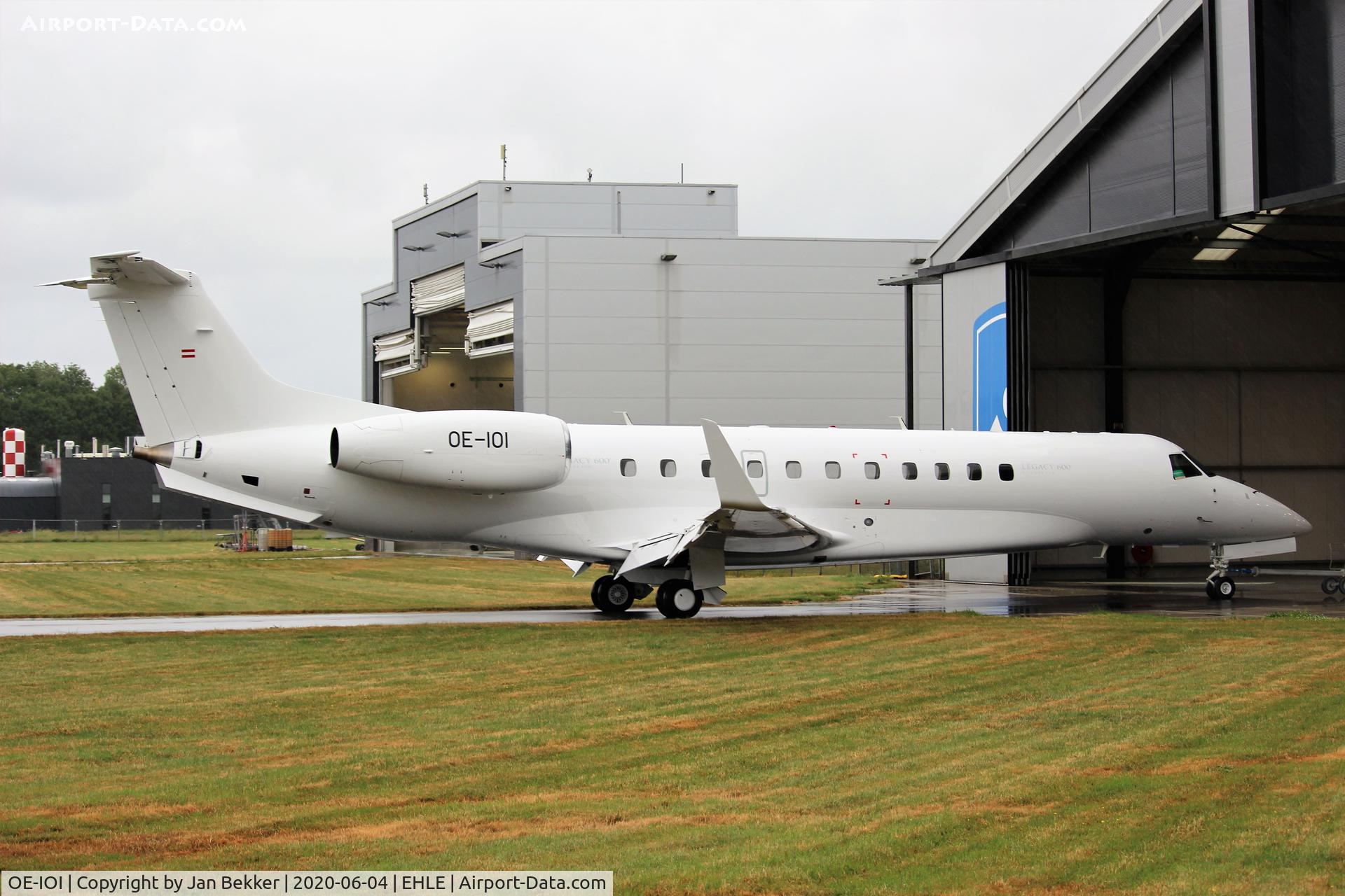 OE-IOI, 2006 Embraer EMB-135BJ Legacy C/N 14500948, Lelystad Airport after a new livery by Satys