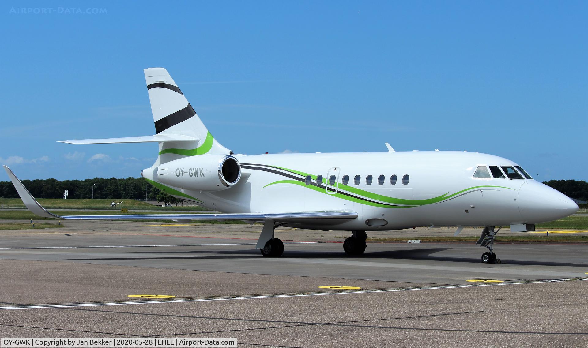 OY-GWK, 2013 Dassault Falcon 2000S C/N 715, Lelystad Airport