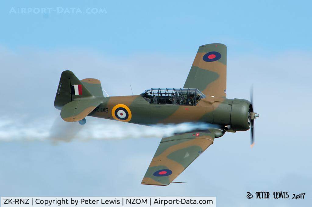 ZK-RNZ, North American AT-6C Harvard IIA C/N Not found NZ1015/ZK-RNZ, Royal NZ Air Force, Bulls