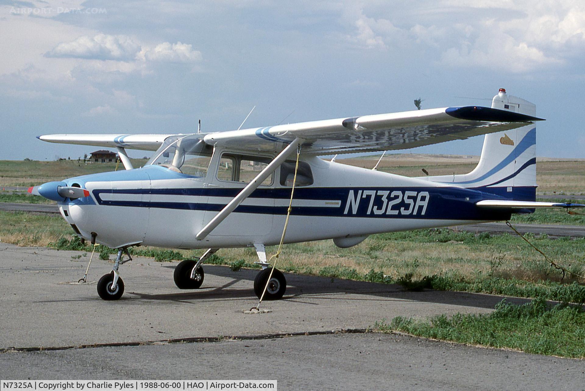 N7325A, 1957 Cessna 172 C/N 29425, Skyhawk