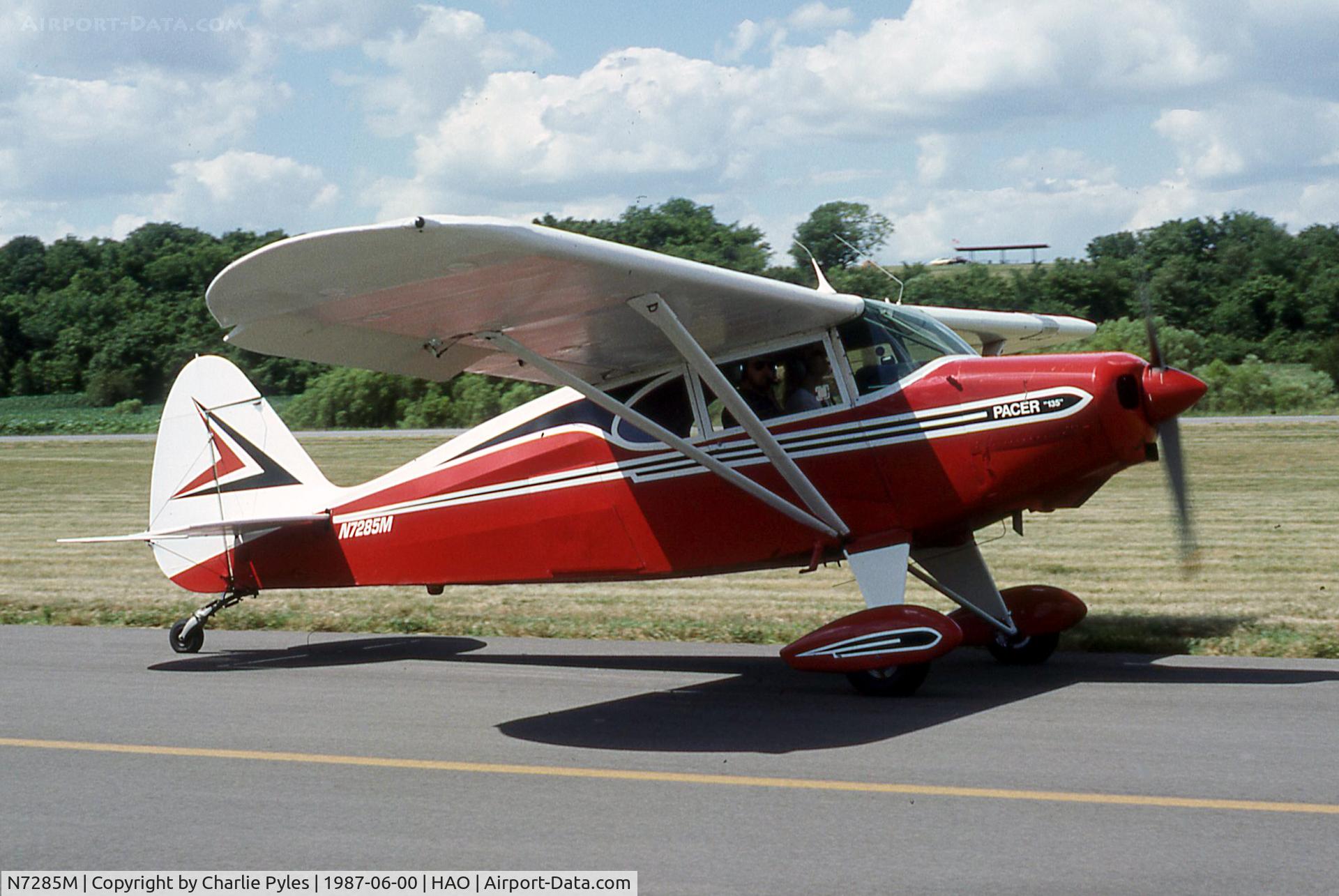 N7285M, 1953 Piper PA-20-135 Pacer C/N 20-1003, Pacer