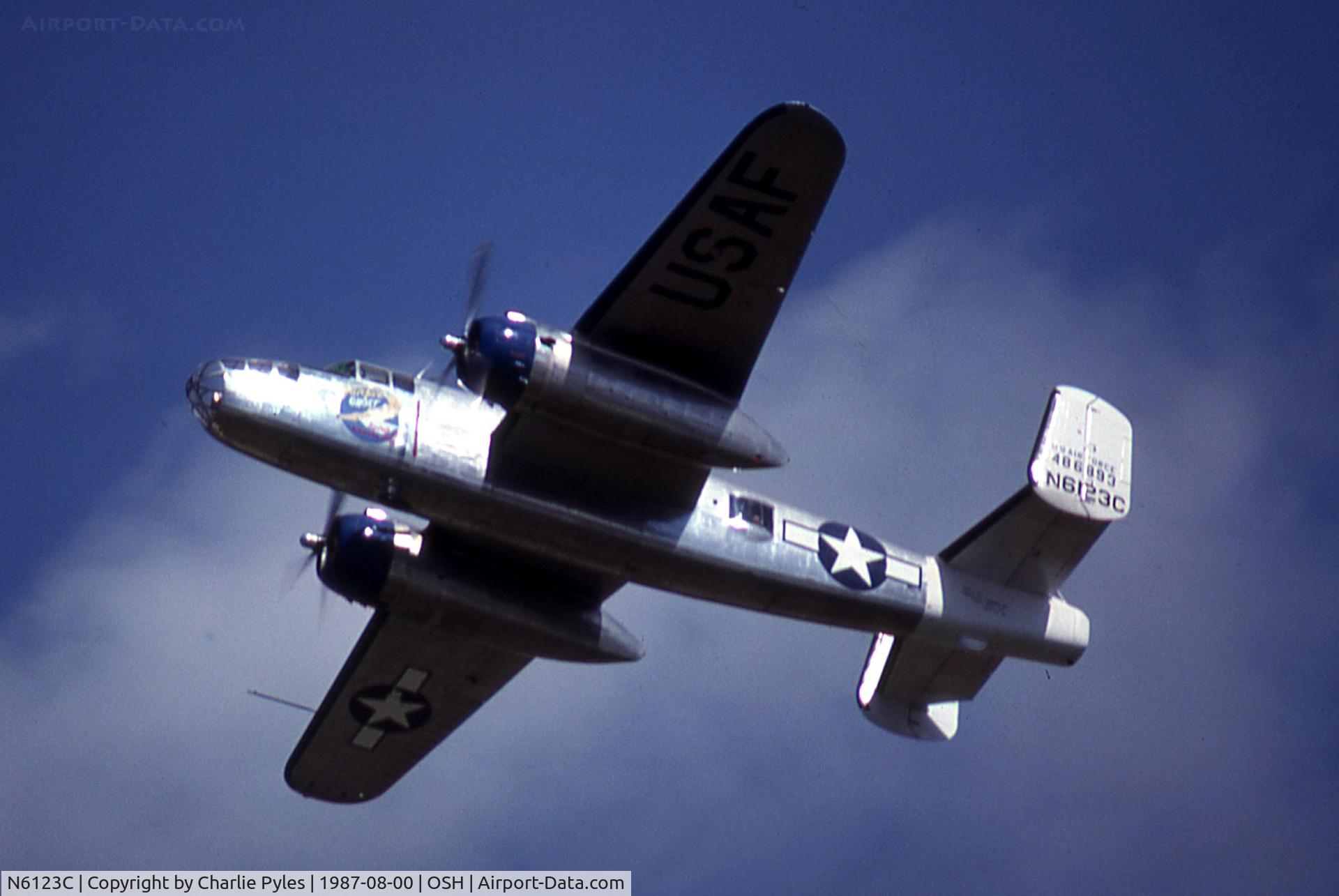 N6123C, 1945 North American B-25J-30-NC Mitchell Mitchell C/N 108-47647, Before Red Bull