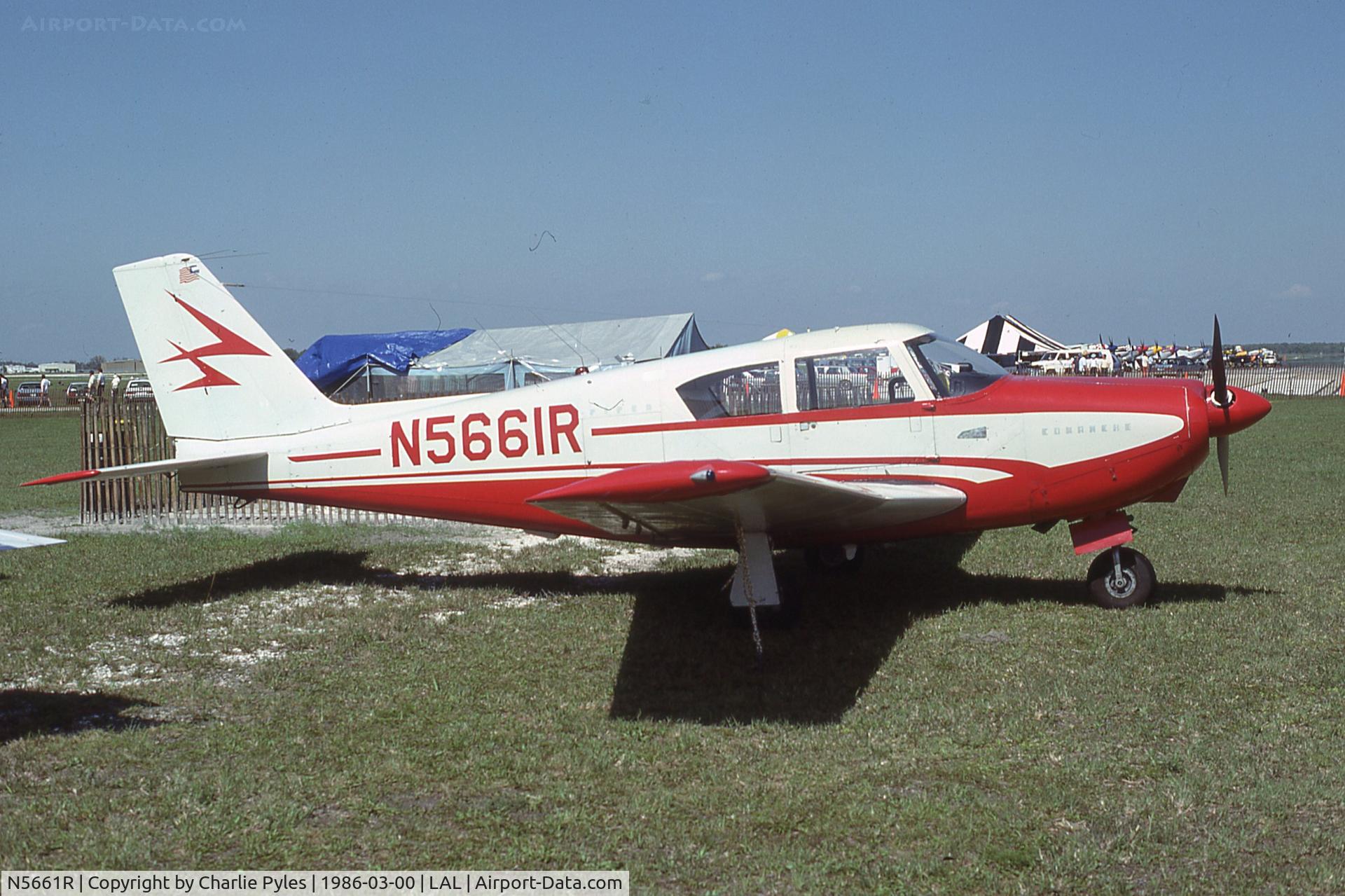 N5661R, 1959 Piper PA-24 C/N 24-732, Comanche