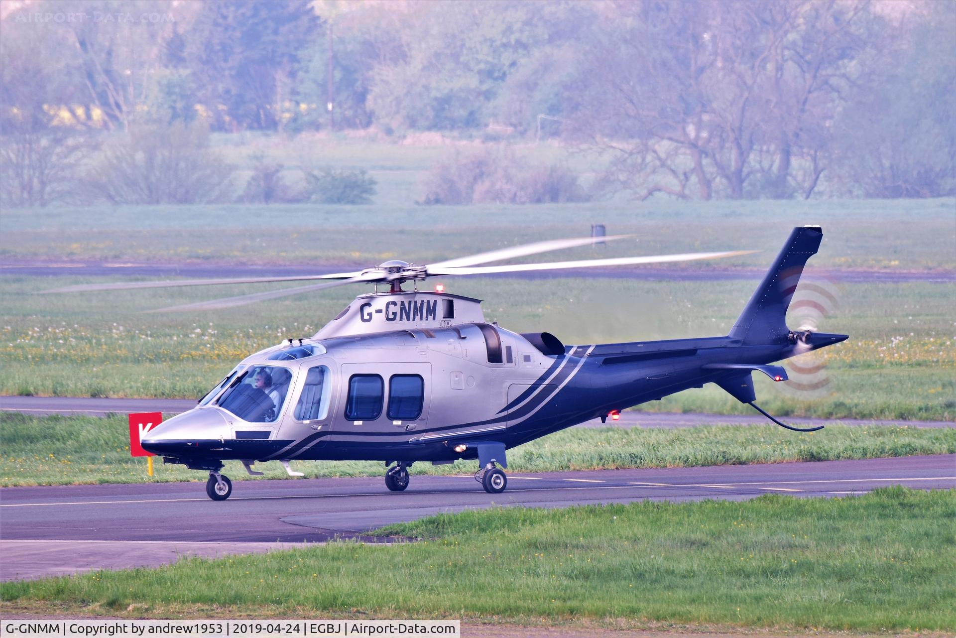 G-GNMM, 2011 AgustaWestland AW-109SP Grand New C/N 22237, G-GNMM at Gloucestershire Airport.