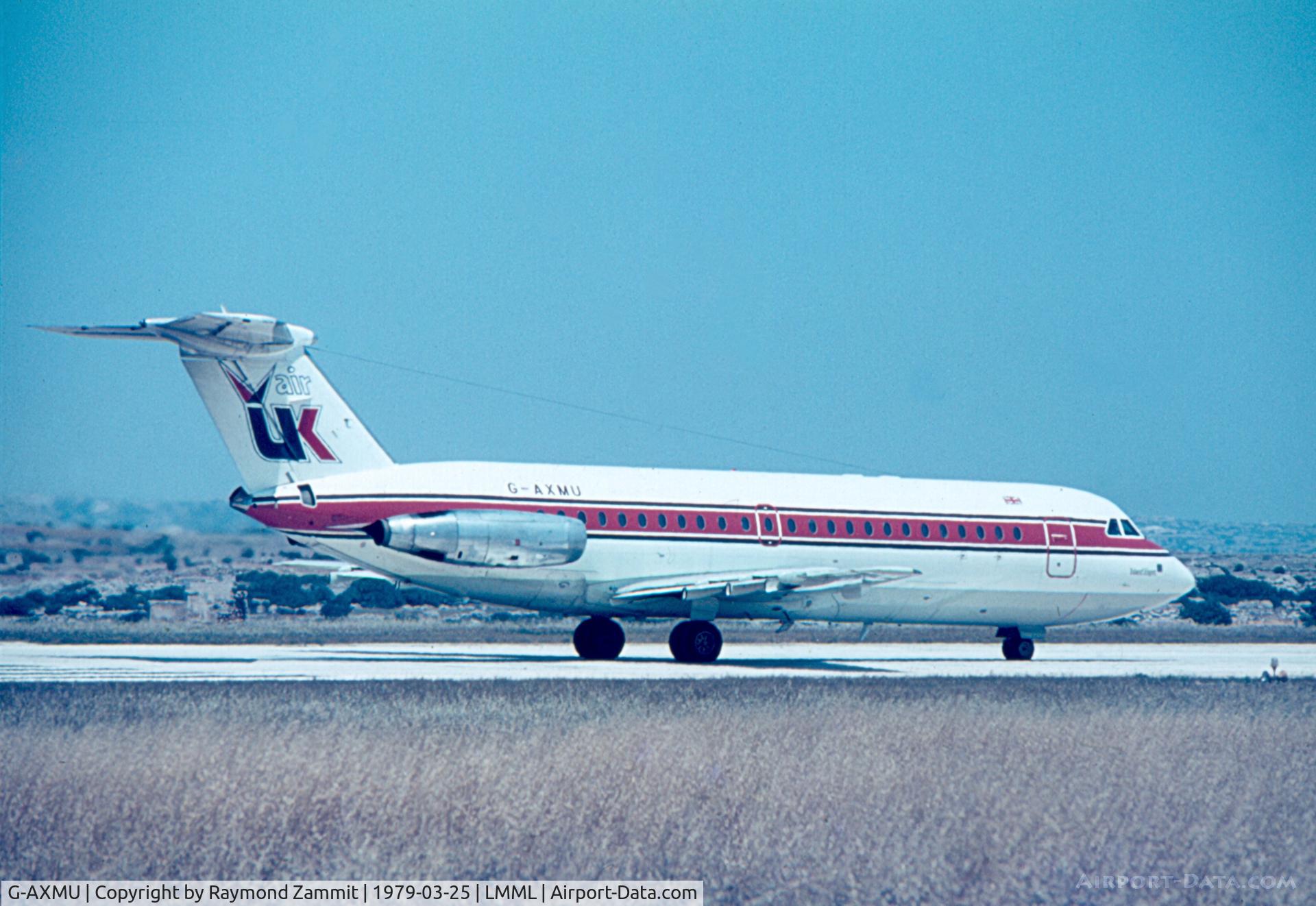 G-AXMU, 1968 BAC 111-432FD One Eleven C/N BAC.157, BAC-111 G-AXMU Air UK