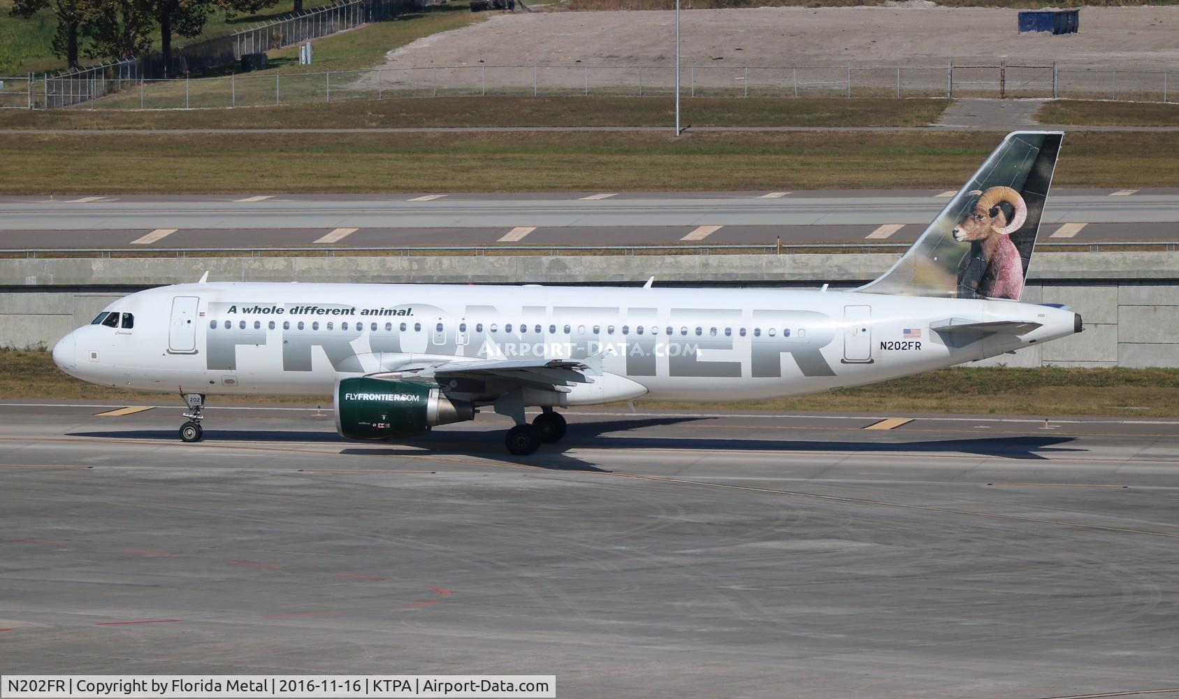 N202FR, 2008 Airbus A320-214 C/N 3431, TPA 2016