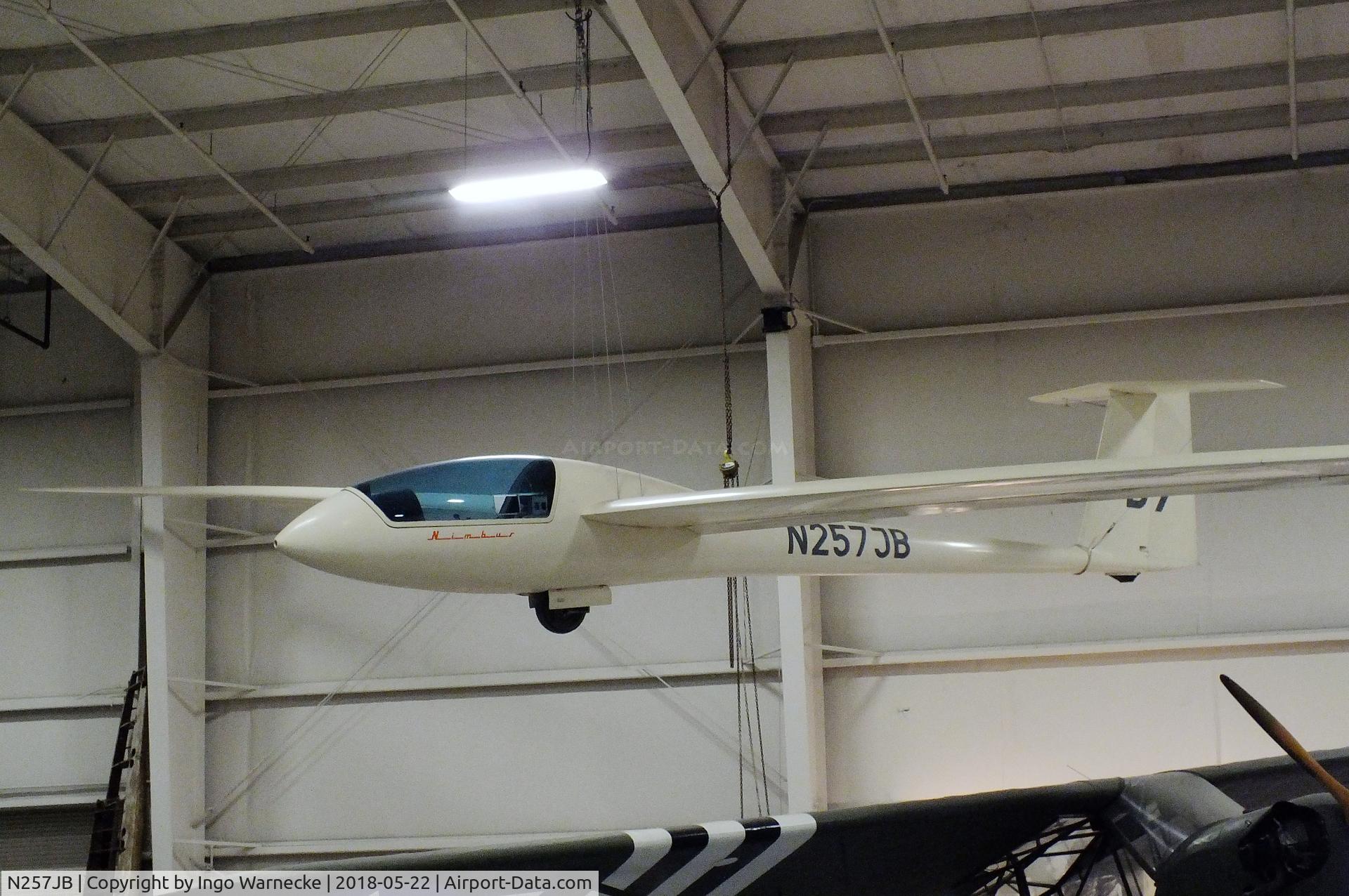 N257JB, 1976 Schempp-Hirth K. G Nimbus II C/N 107, Schempp-Hirth Nimbus II at the Aviation Museum of Kentucky, Lexington KY