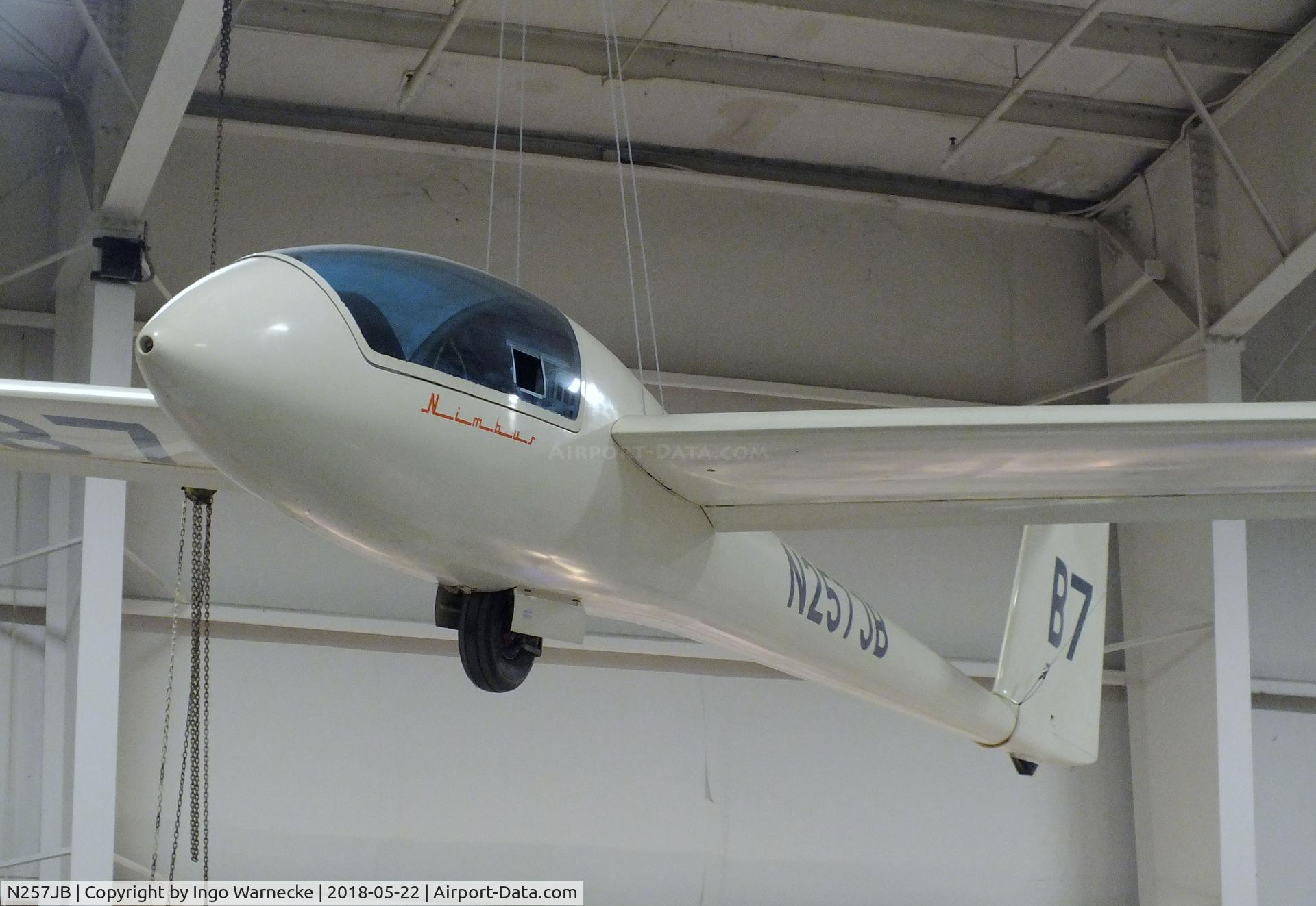 N257JB, 1976 Schempp-Hirth K. G Nimbus II C/N 107, Schempp-Hirth Nimbus II at the Aviation Museum of Kentucky, Lexington KY
