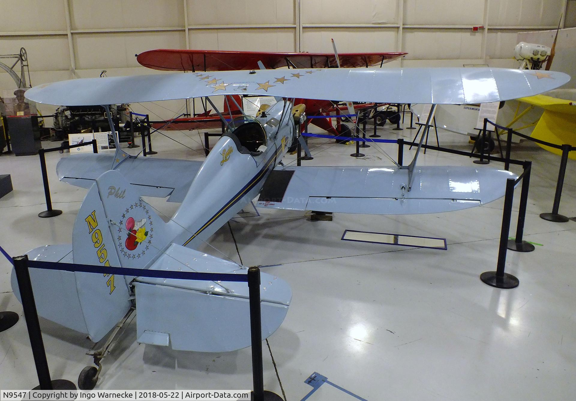 N9547, 1985 Stolp SA-900 V-Star C/N 39, Stolp (Smith, Linda E) SA-900 V-Star at the Aviation Museum of Kentucky, Lexington KY