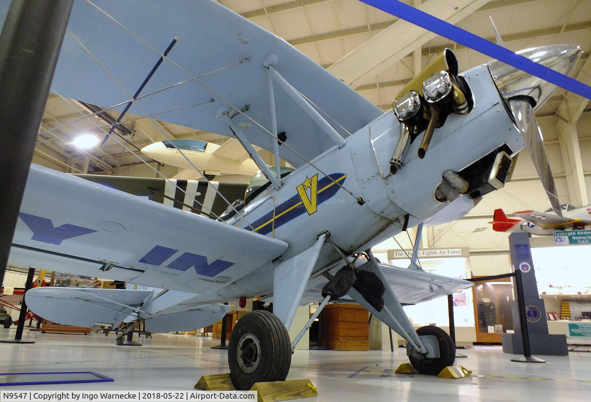 N9547, 1985 Stolp SA-900 V-Star C/N 39, Stolp (Smith, Linda E) SA-900 V-Star at the Aviation Museum of Kentucky, Lexington KY