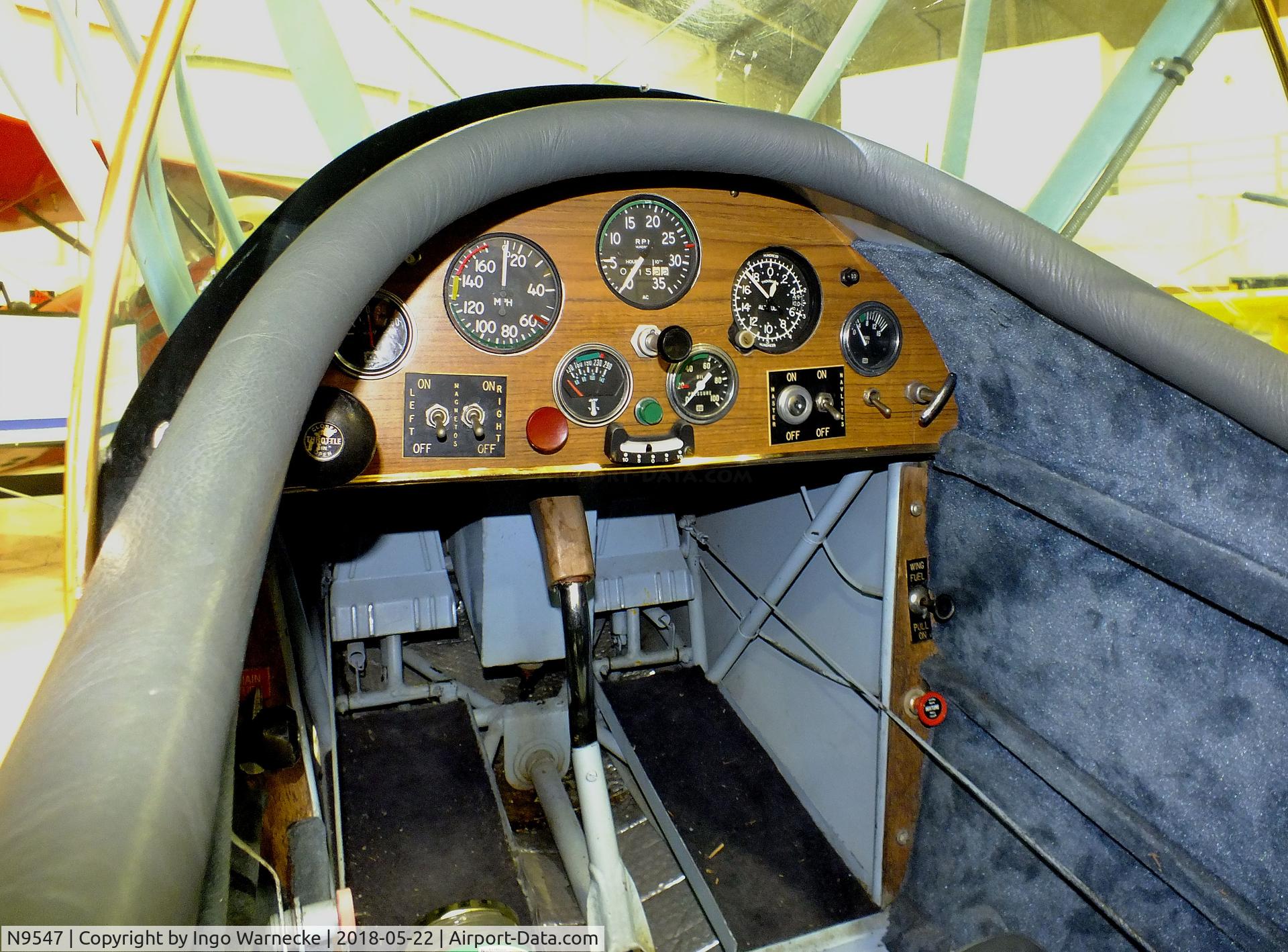 N9547, 1985 Stolp SA-900 V-Star C/N 39, Stolp (Smith, Linda E) SA-900 V-Star at the Aviation Museum of Kentucky, Lexington KY #c