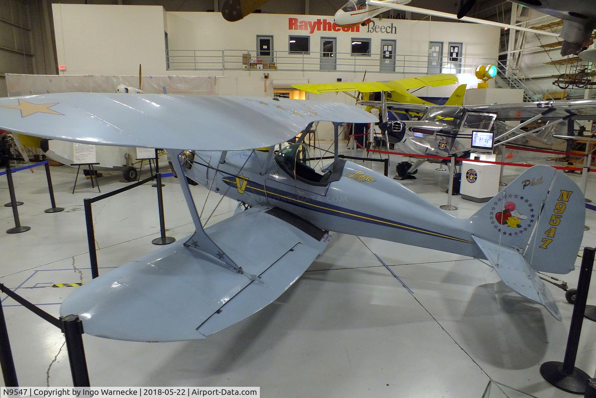 N9547, 1985 Stolp SA-900 V-Star C/N 39, Stolp (Smith, Linda E) SA-900 V-Star at the Aviation Museum of Kentucky, Lexington KY