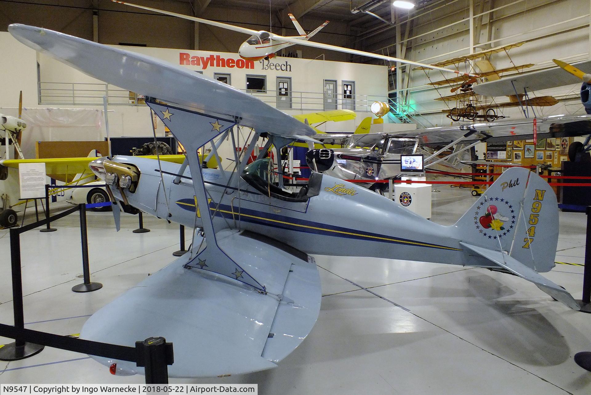 N9547, 1985 Stolp SA-900 V-Star C/N 39, Stolp (Smith, Linda E) SA-900 V-Star at the Aviation Museum of Kentucky, Lexington KY
