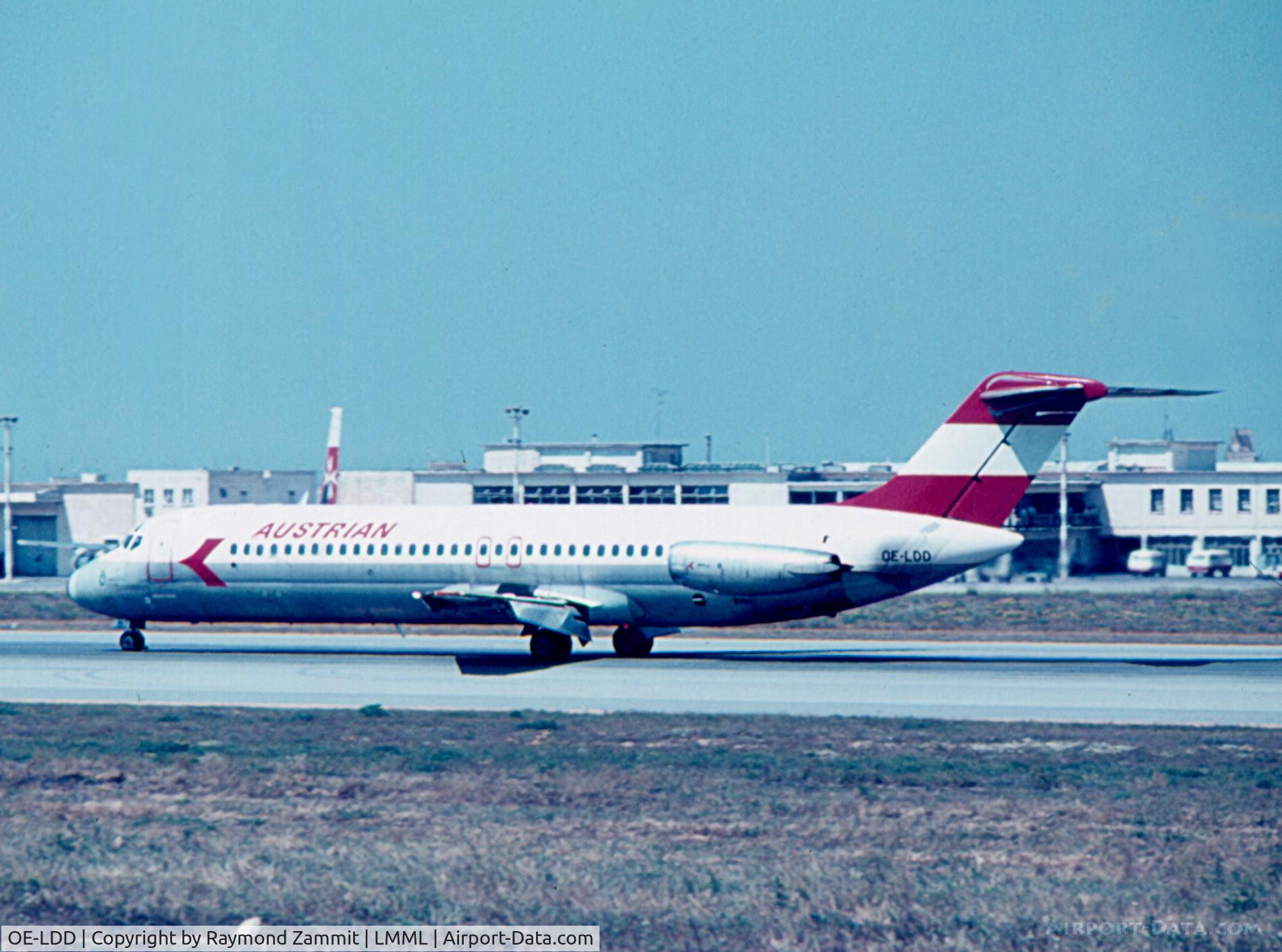 OE-LDD, 1971 Douglas DC-9-32 C/N 47539, DC9 OE-LDD Austrian Airlines